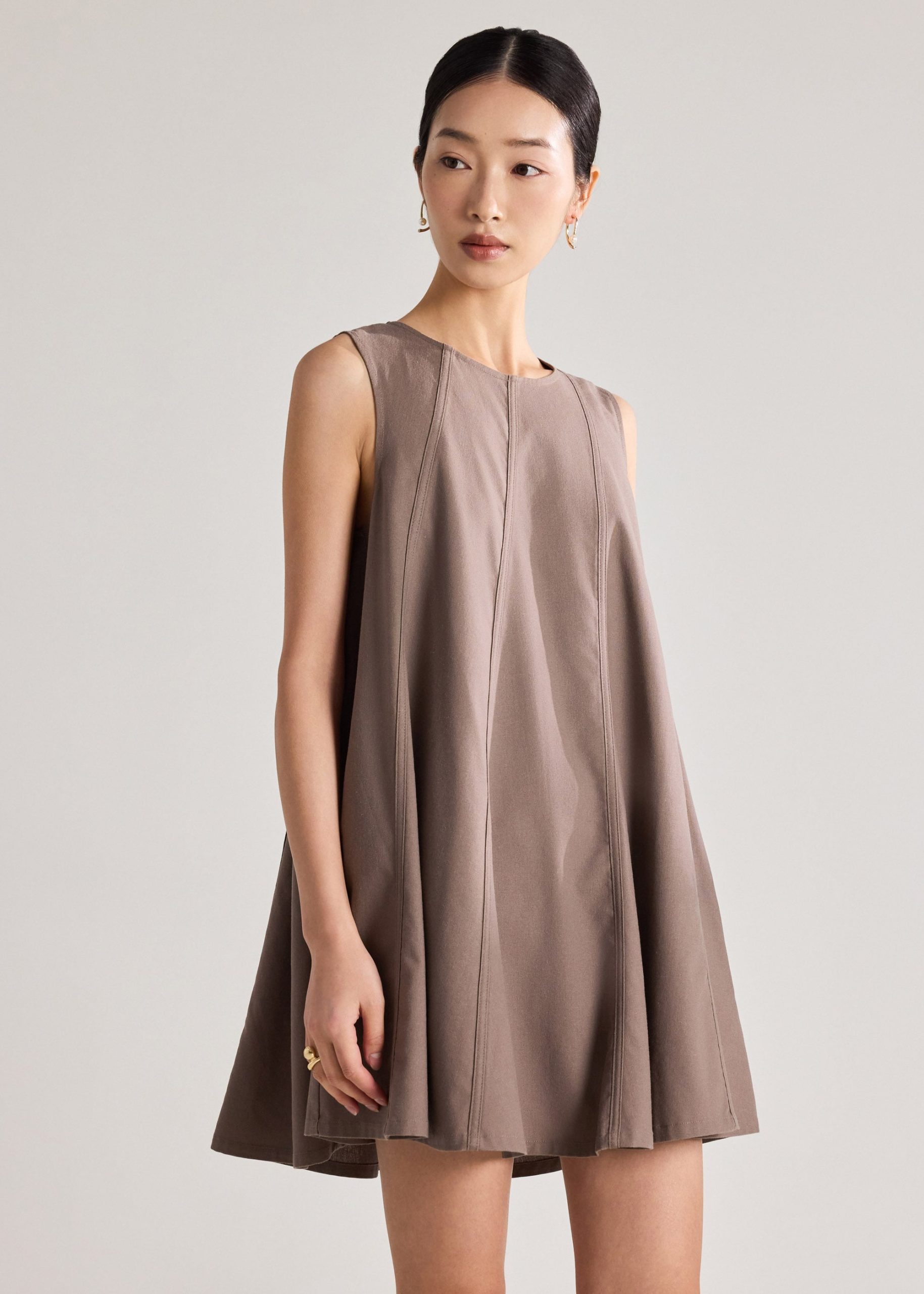 Flare Mini Dress - Image 10