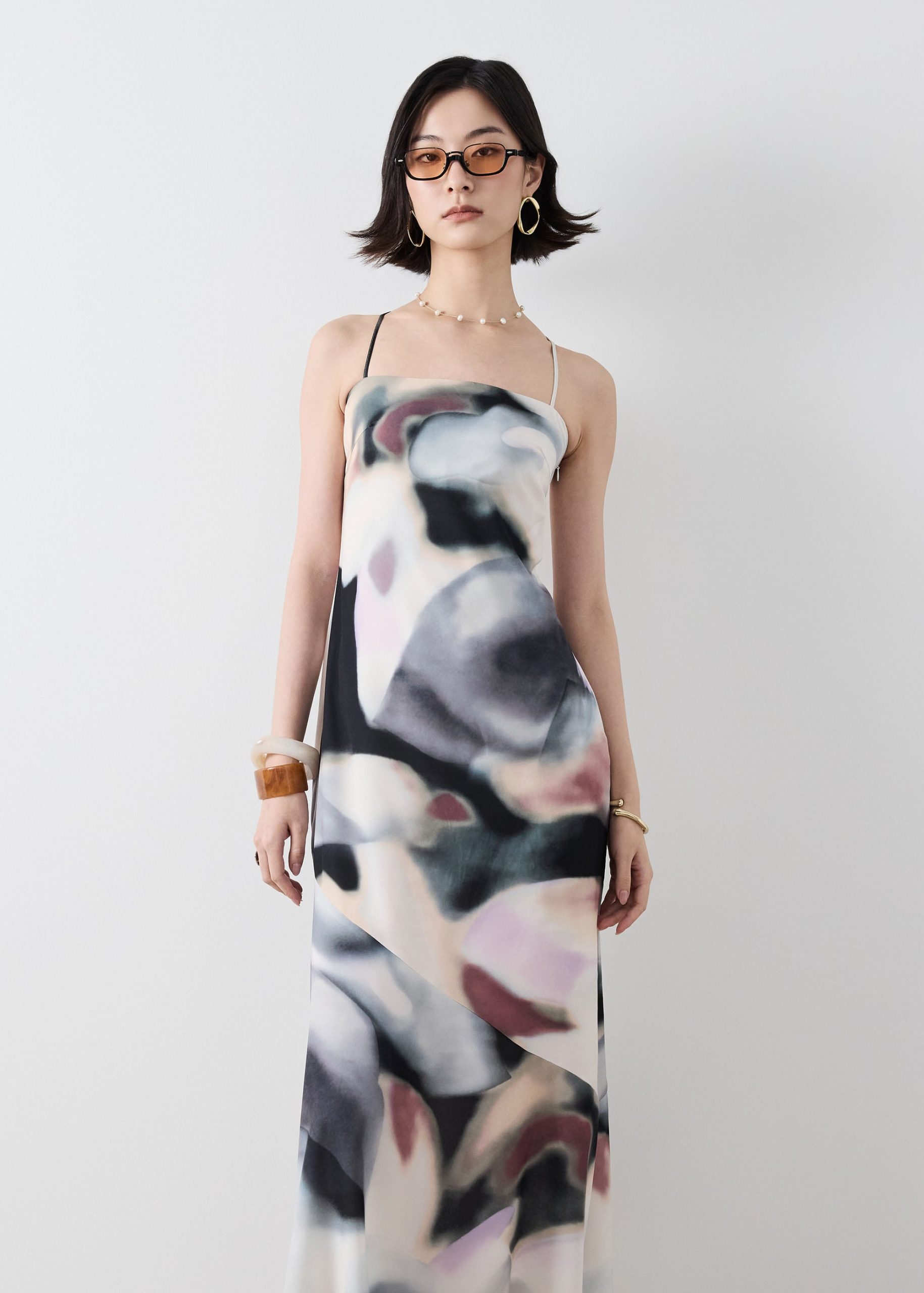 BraFree by LB Printed Dress
