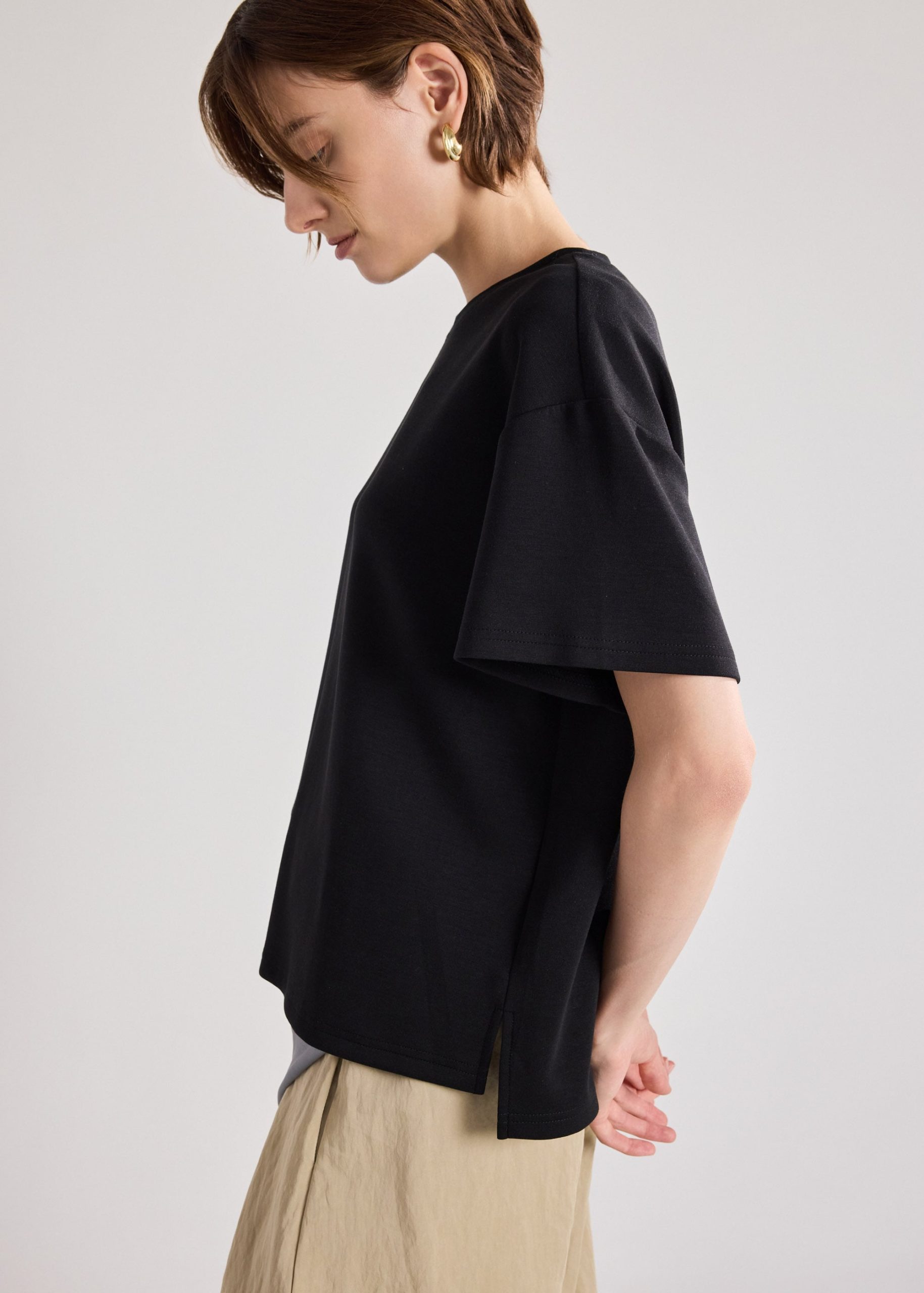 Relaxed Neoprene Tee - Image 5