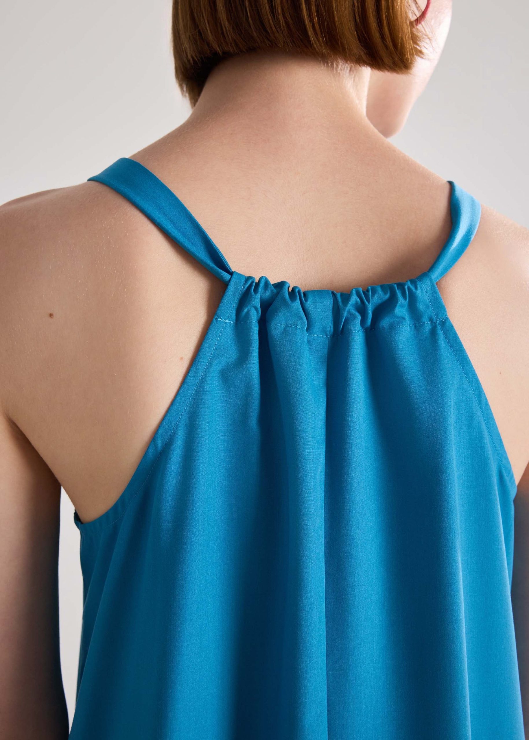 V-neck Trapeze Dress - Image 15