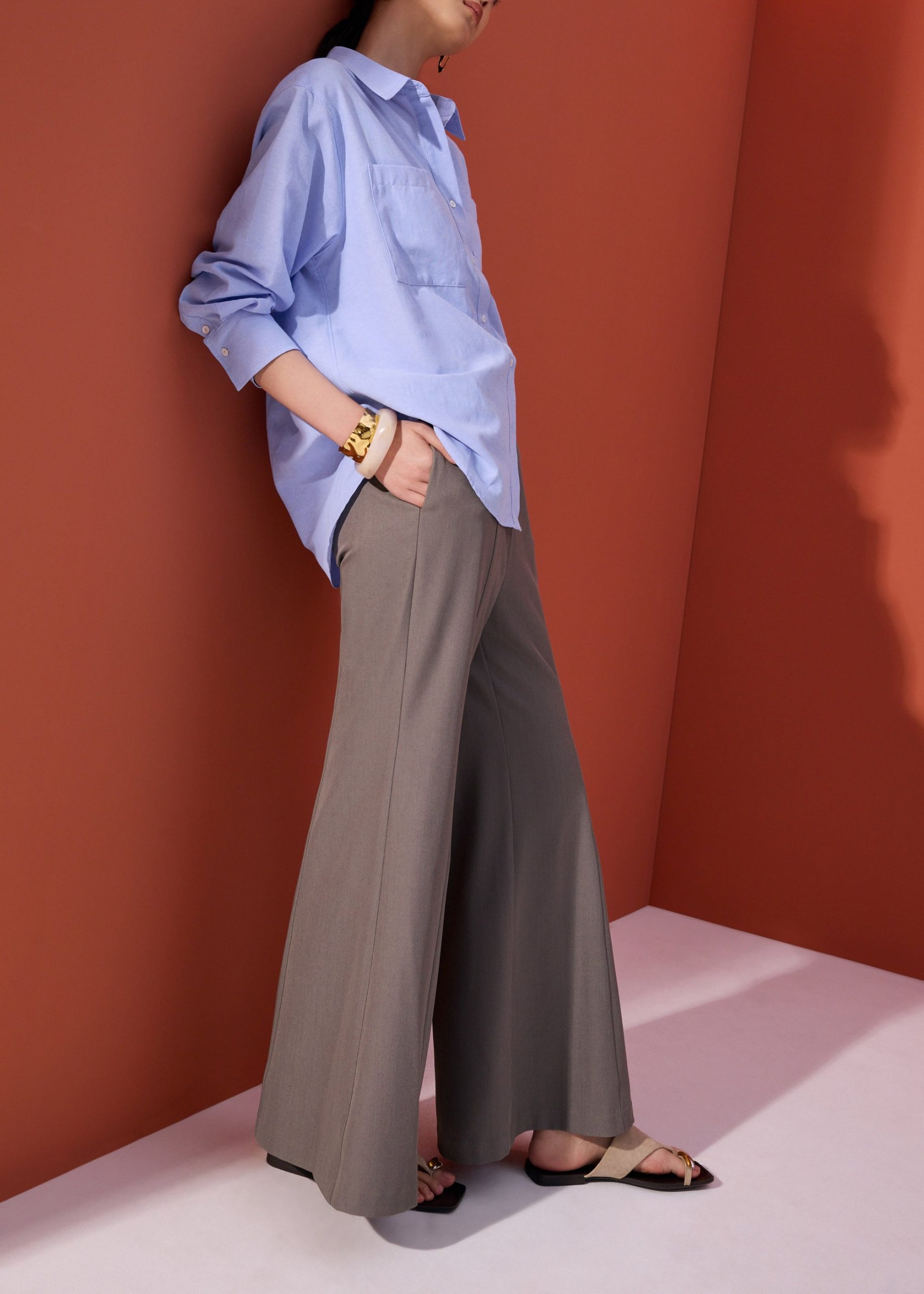 Leggy??Sarita High Waist Boot Cut Pants