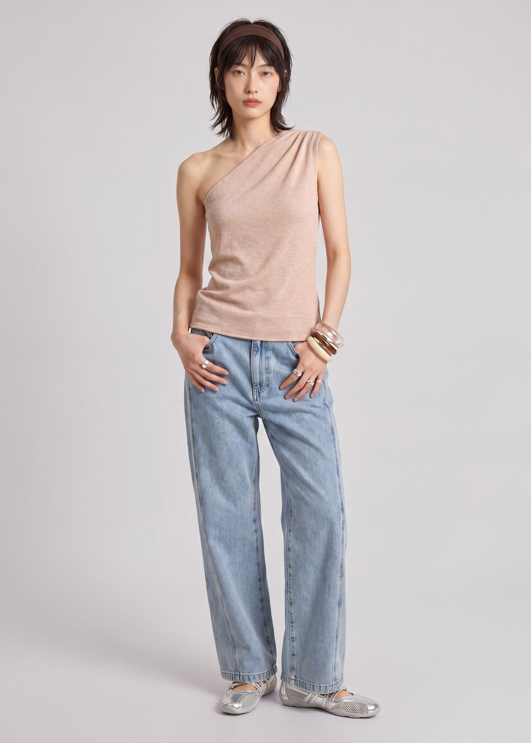 Textured Knit Toga Top - Image 16