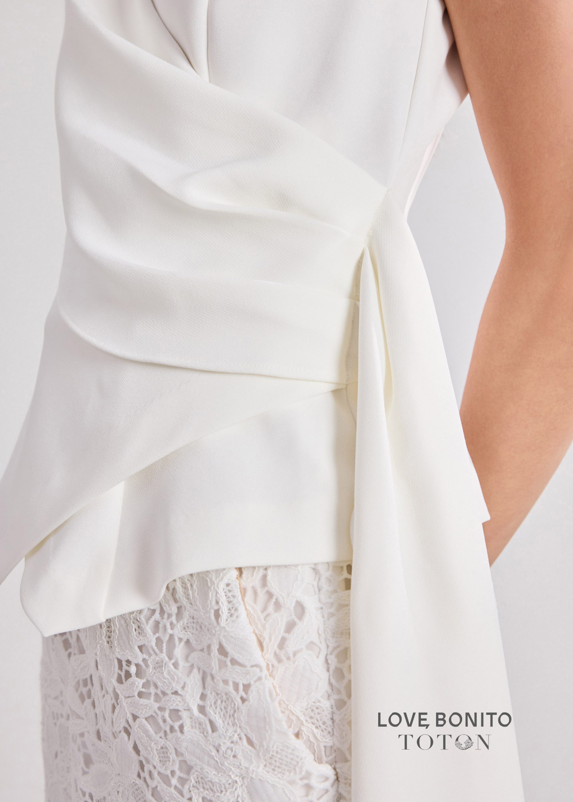 Love, Bonito x TOTON Side Sash Top - Image 11