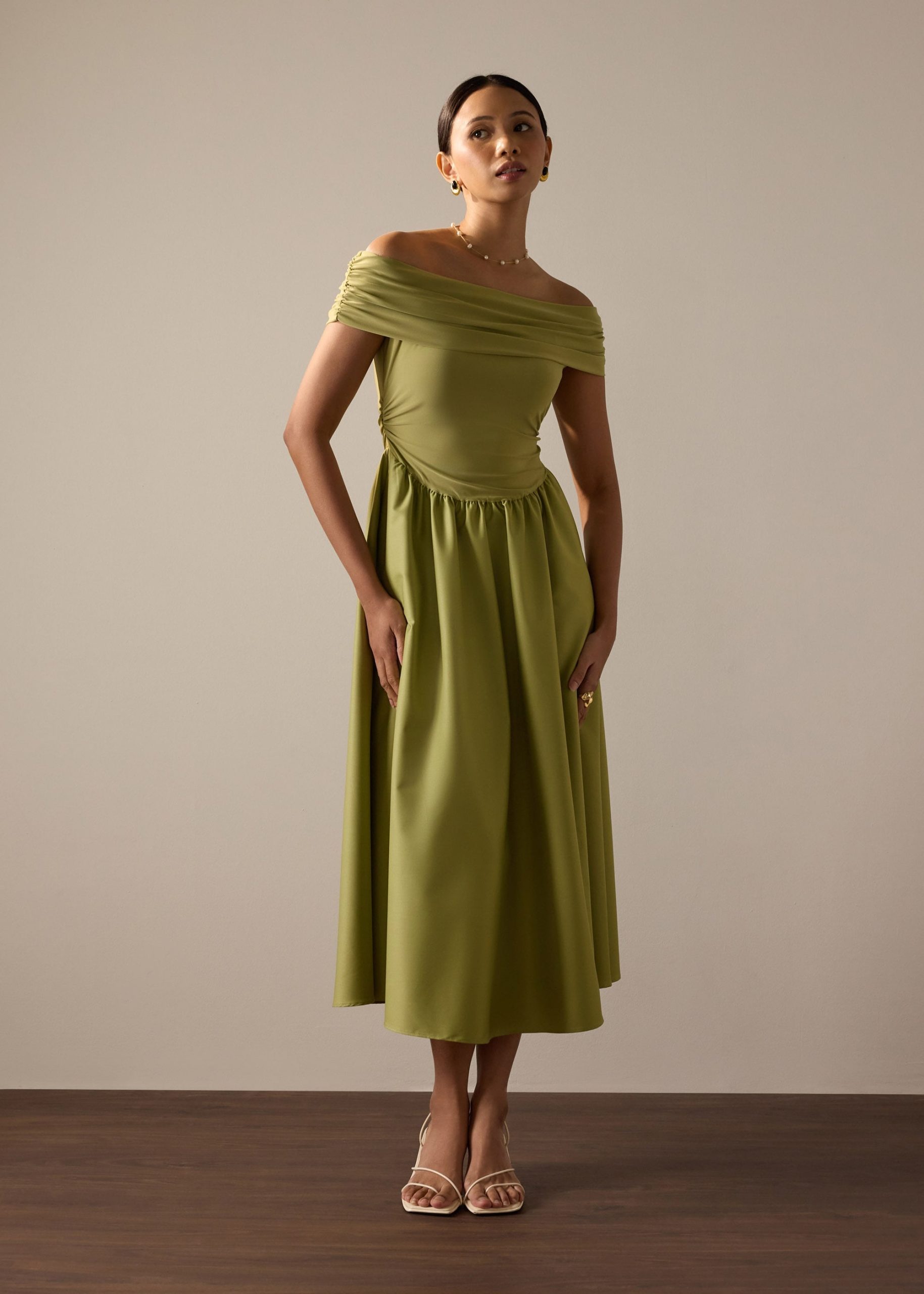 Fit & Flare Maxi Dress - Image 7