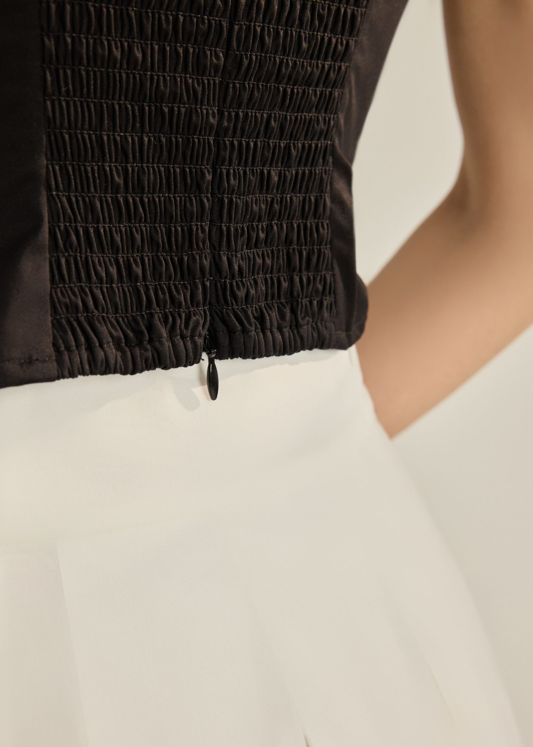 BraFree by LB Cotton Plunge Camisole - Image 5