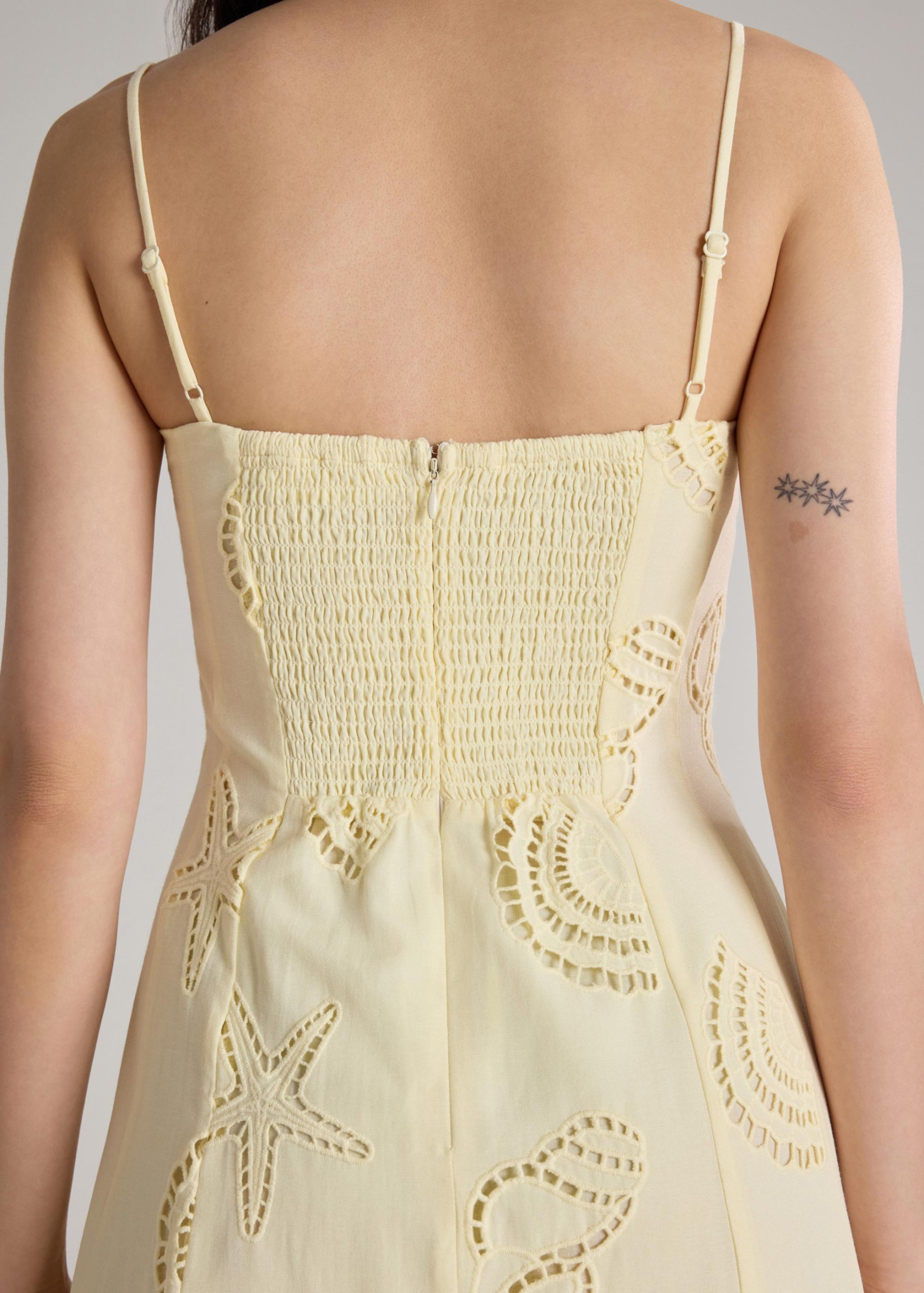 BraFree by LB Sweetheart Dress in Tidal Escape Broderie - Image 12