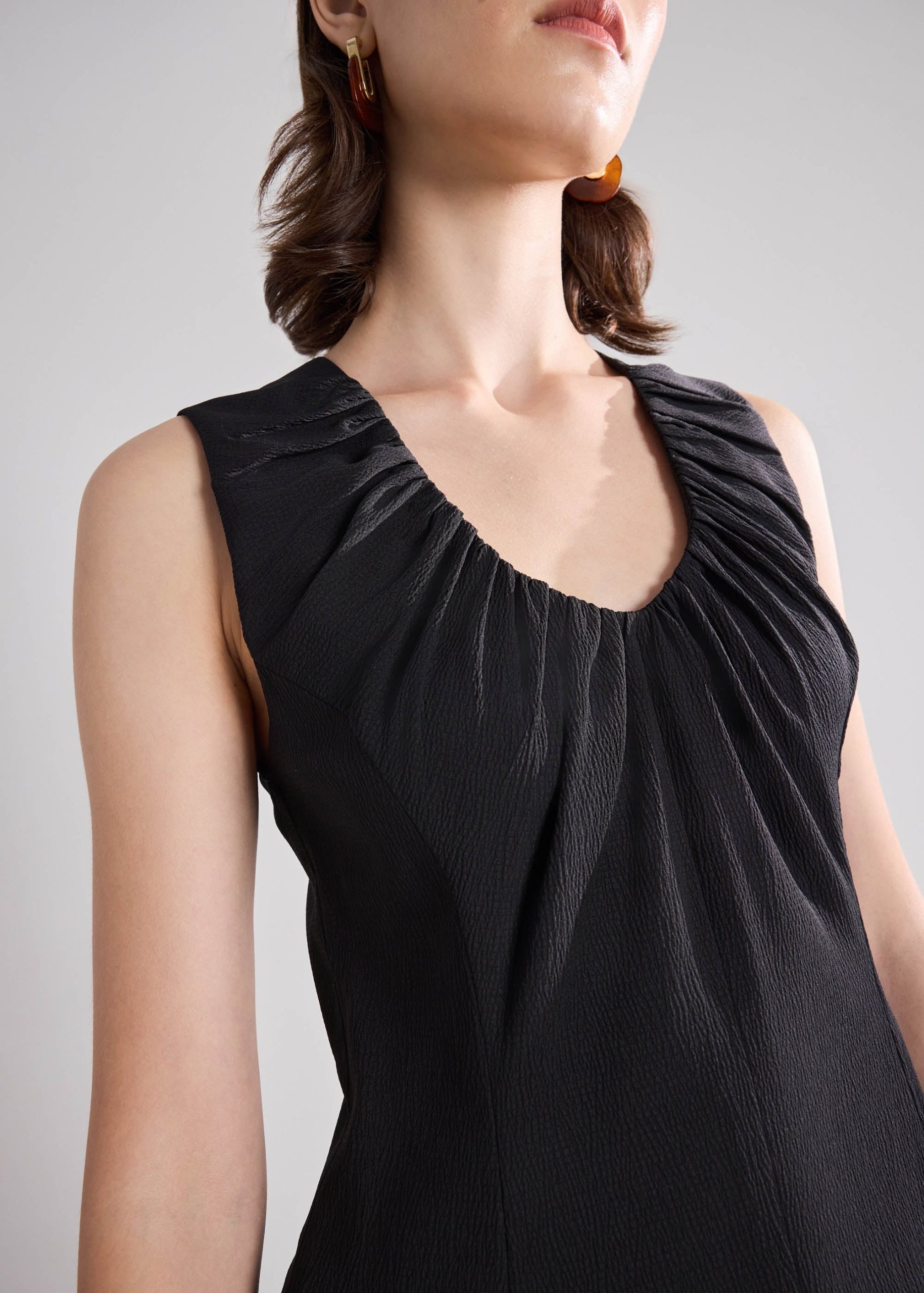 Dara Seersucker Dress - Image 4