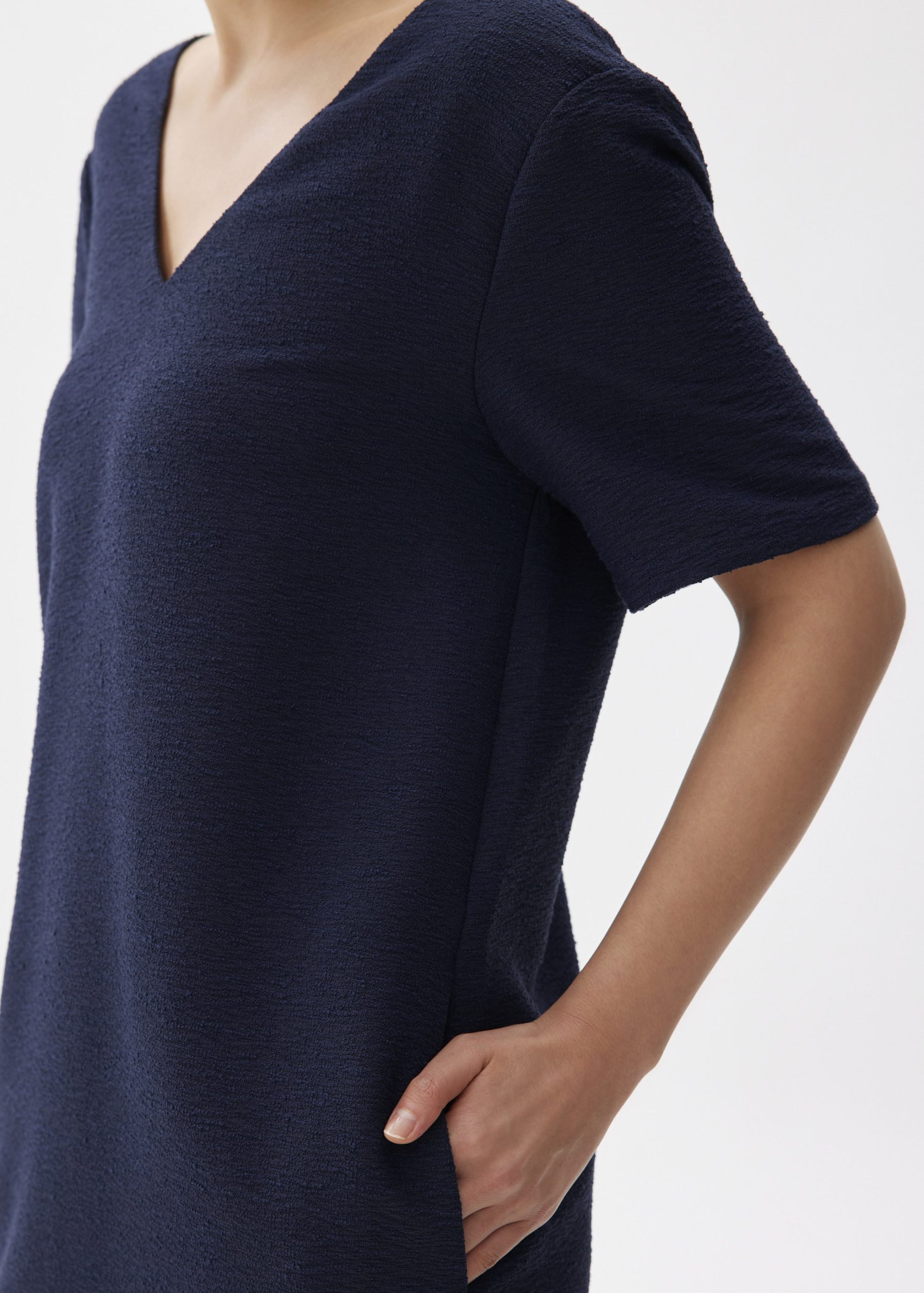 Tweed Shift Mini Dress - Image 11