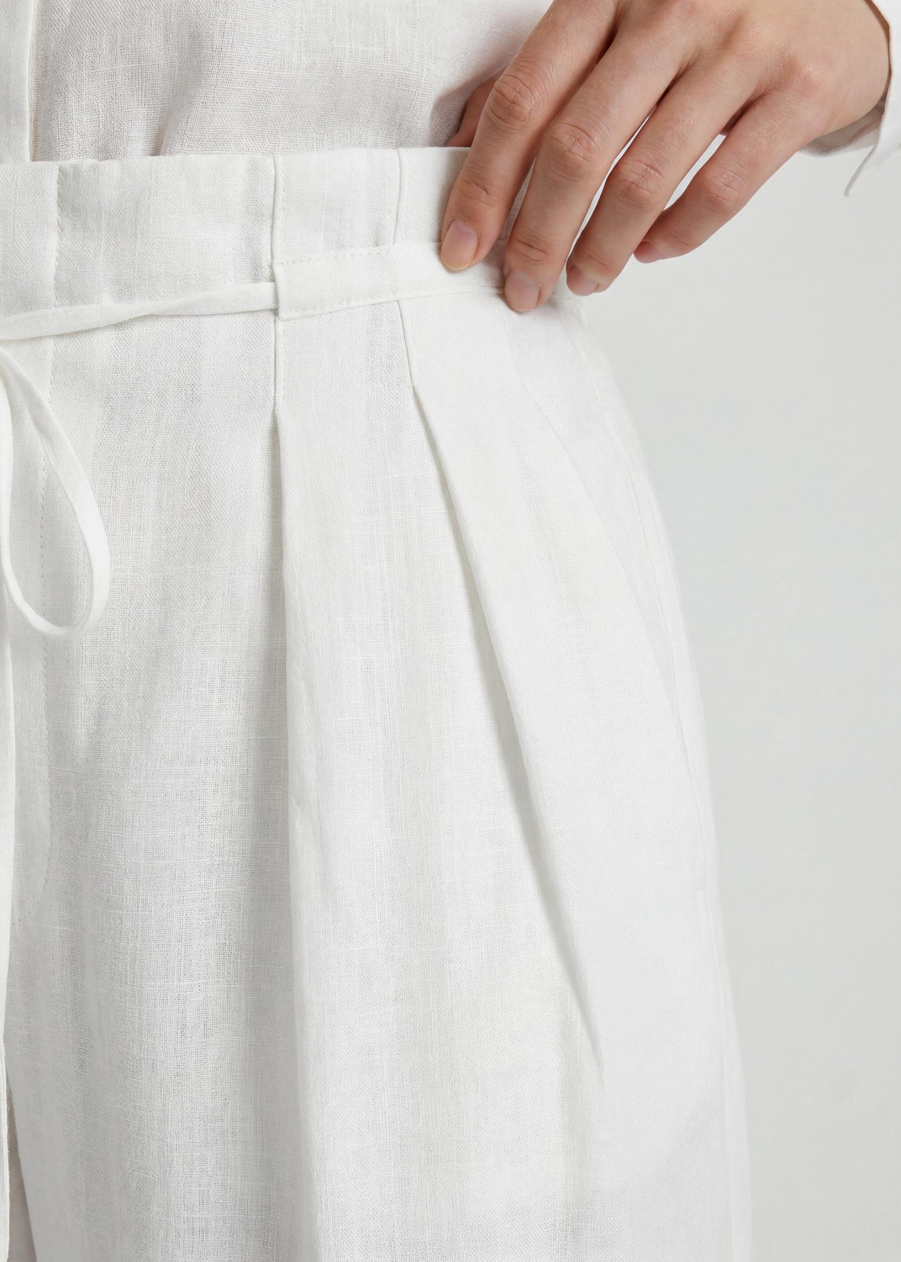 PETITE Nora Leggy??Premium Linen Pants - Image 11