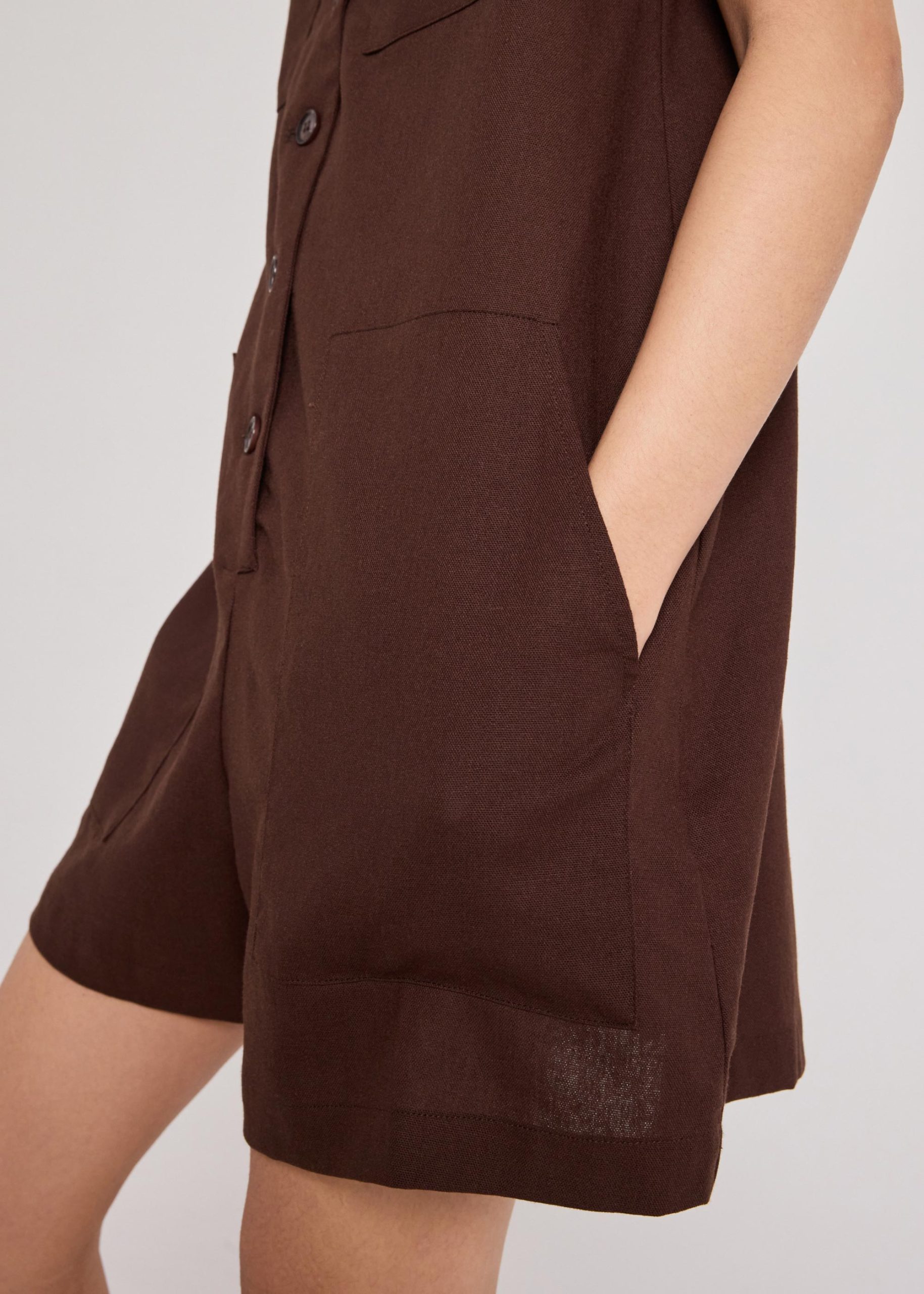 Patch Pocket Romper - Image 5
