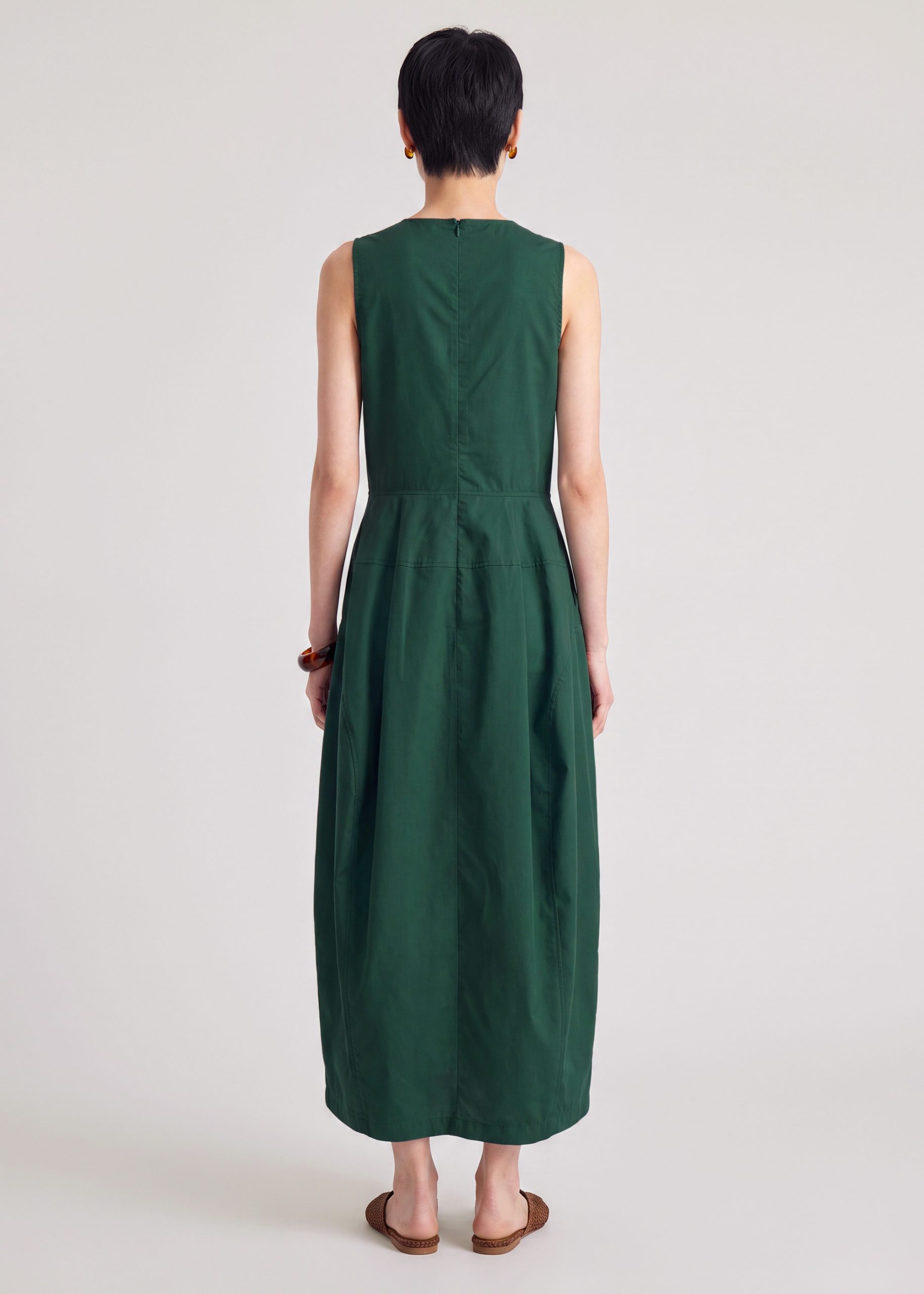 Poplin Cocoon Dress - Image 10