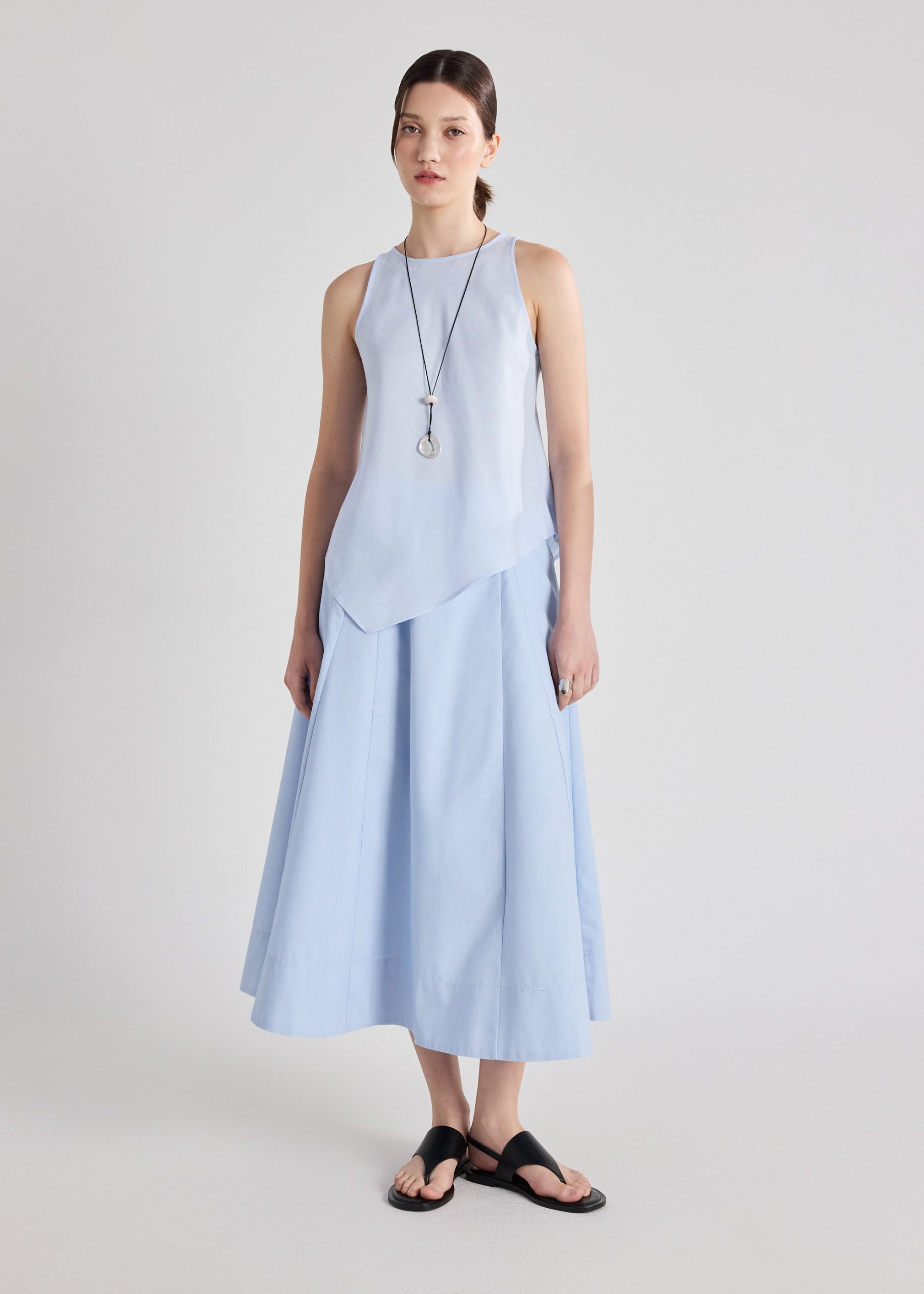 Sandra Flare Midaxi Skirt - Image 21