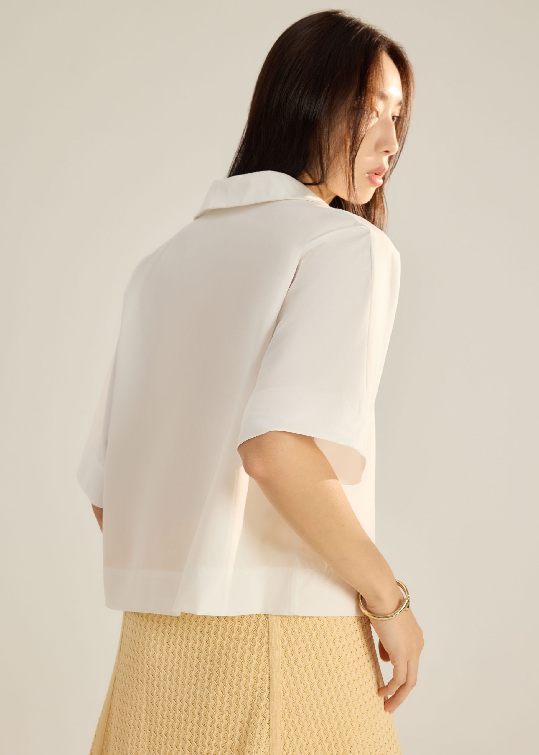 Maggie Cotton Relaxed Shirt - Image 5