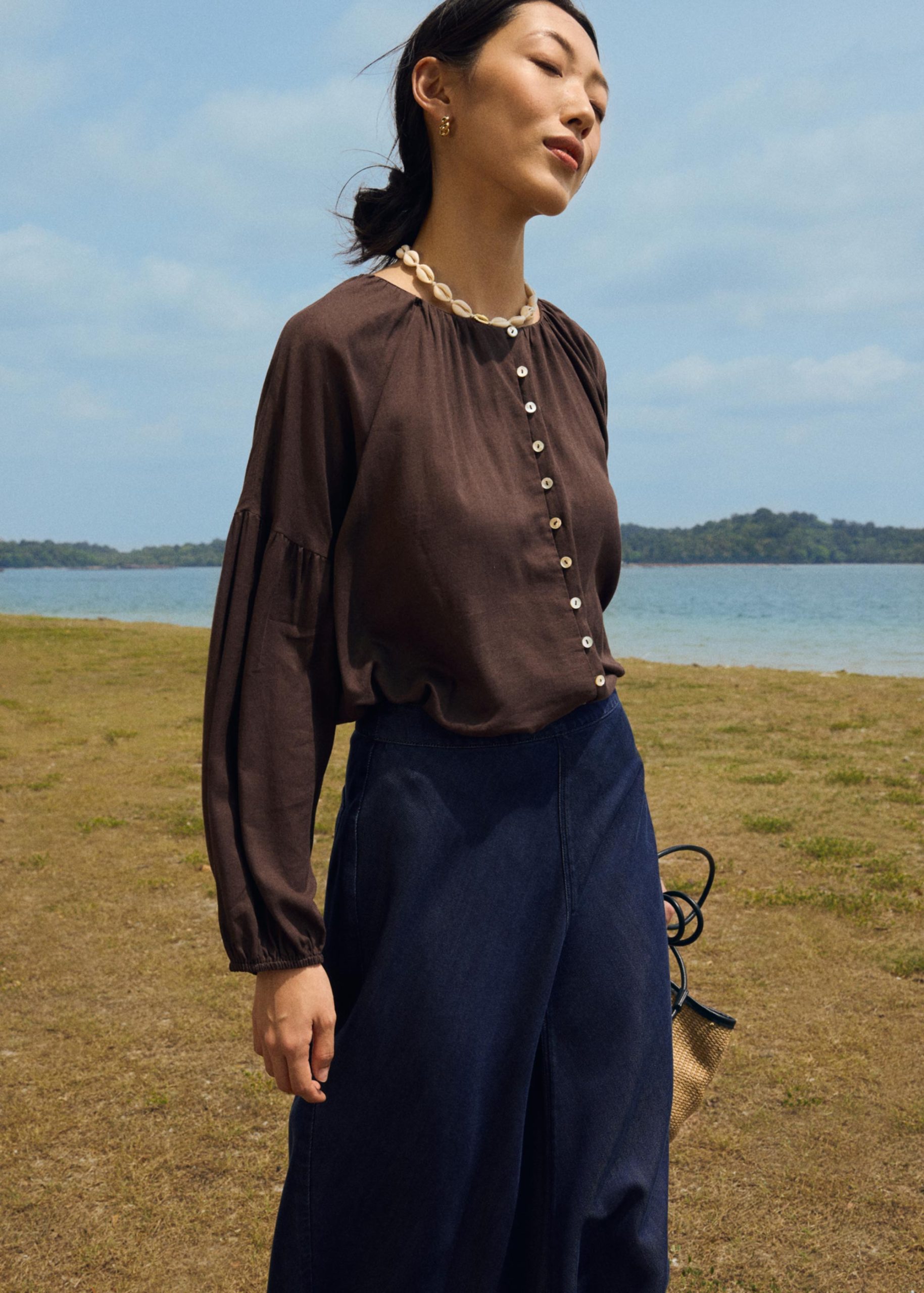 Relaxed Poet Sleeve Blouse - Image 8