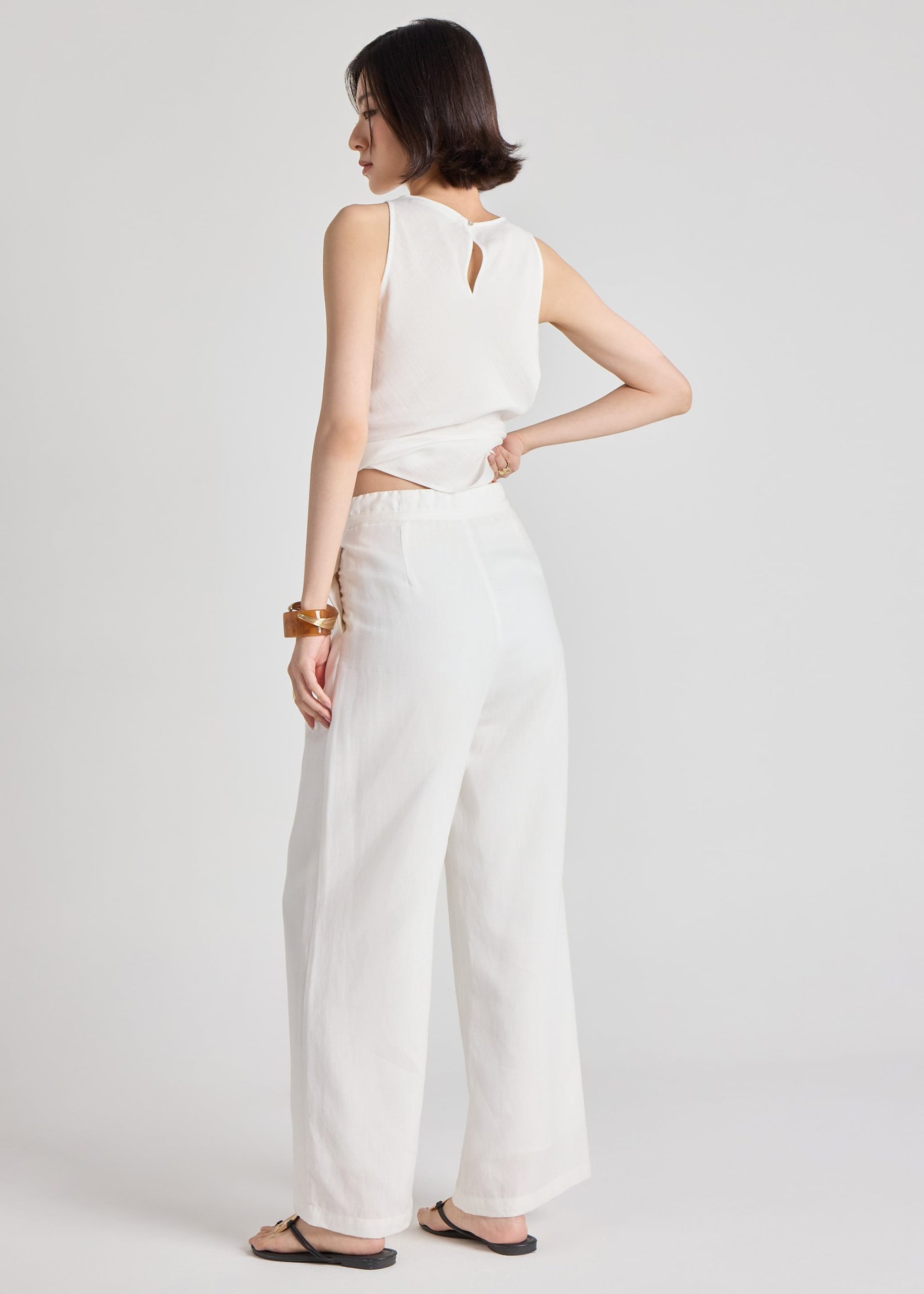 Nora Leggy??Premium Linen Pants - Image 9