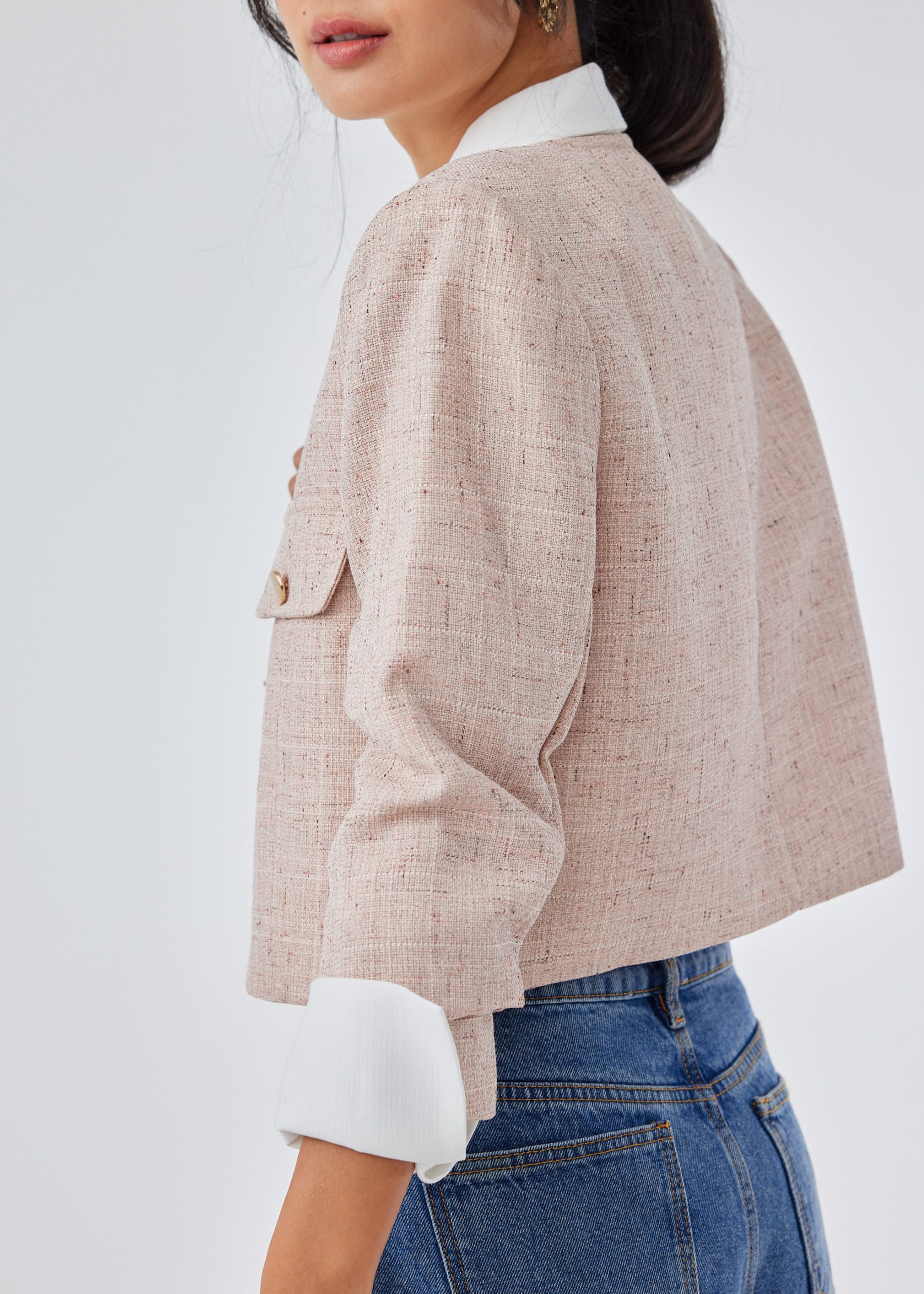 Arden Tweed Jacket - Image 6