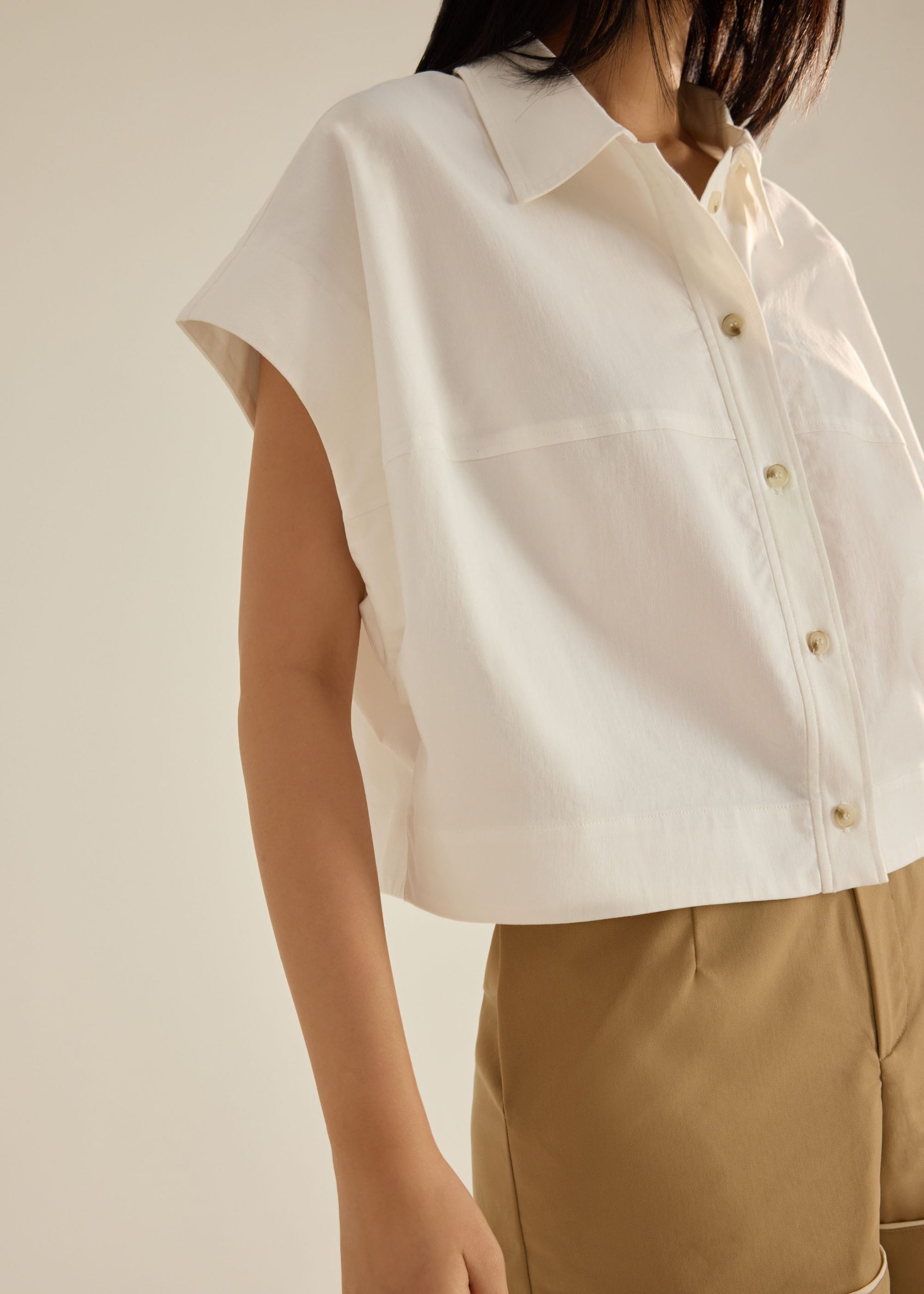 Oversized Button Down Shirt - Image 3