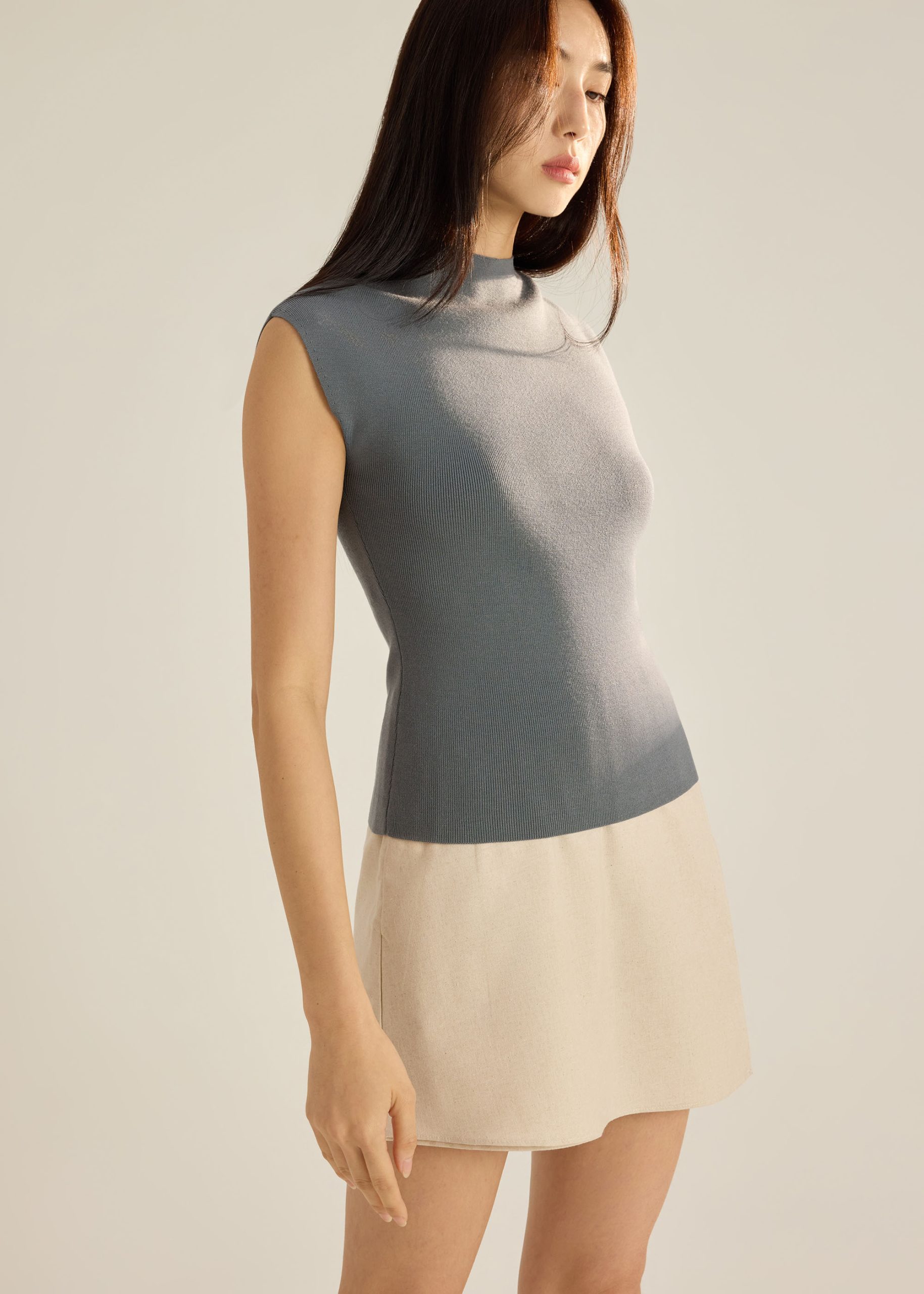 Huan Knit Mock Neck Top - Image 20