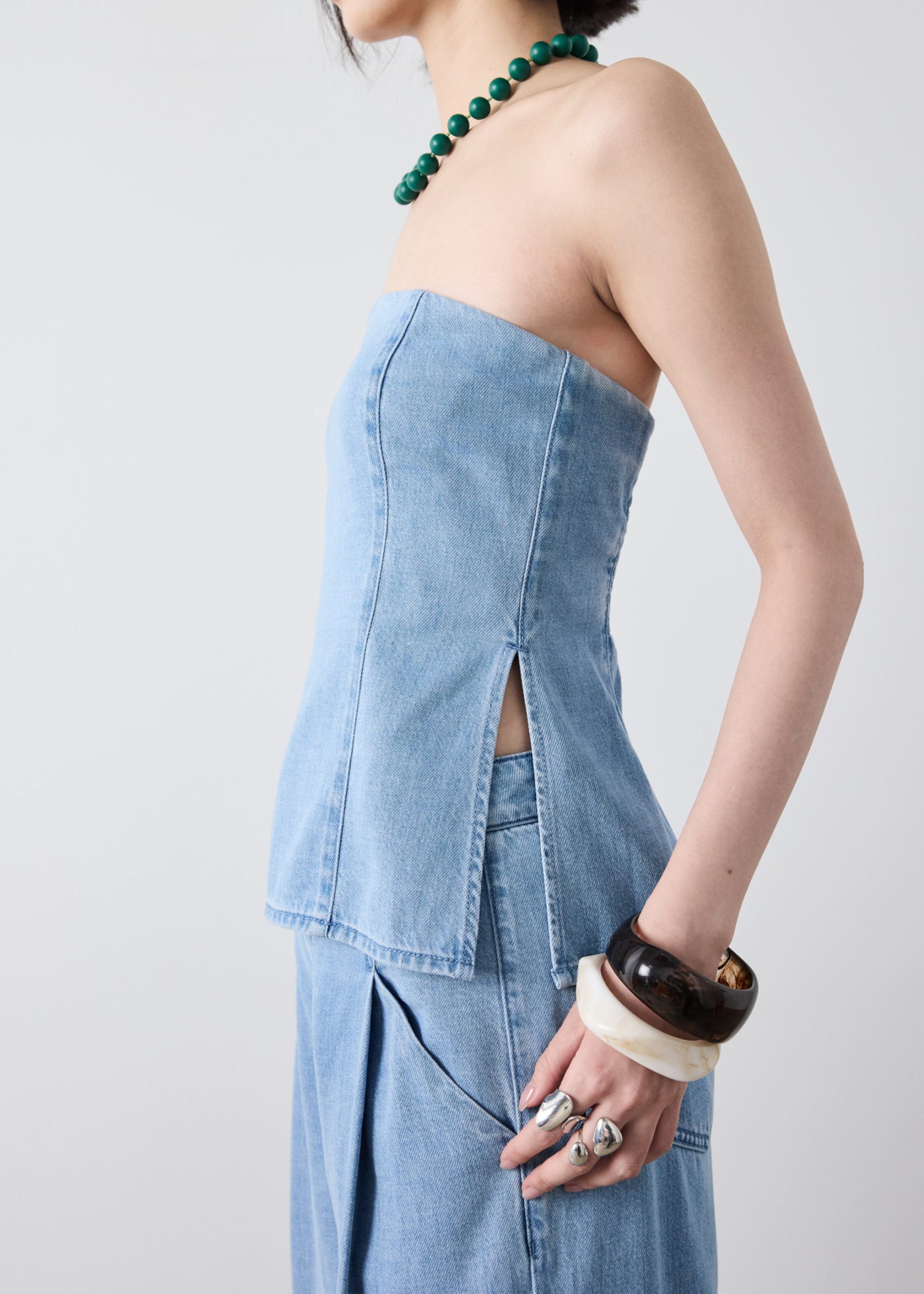 BraFree by LB Denim Tube Top - Image 12