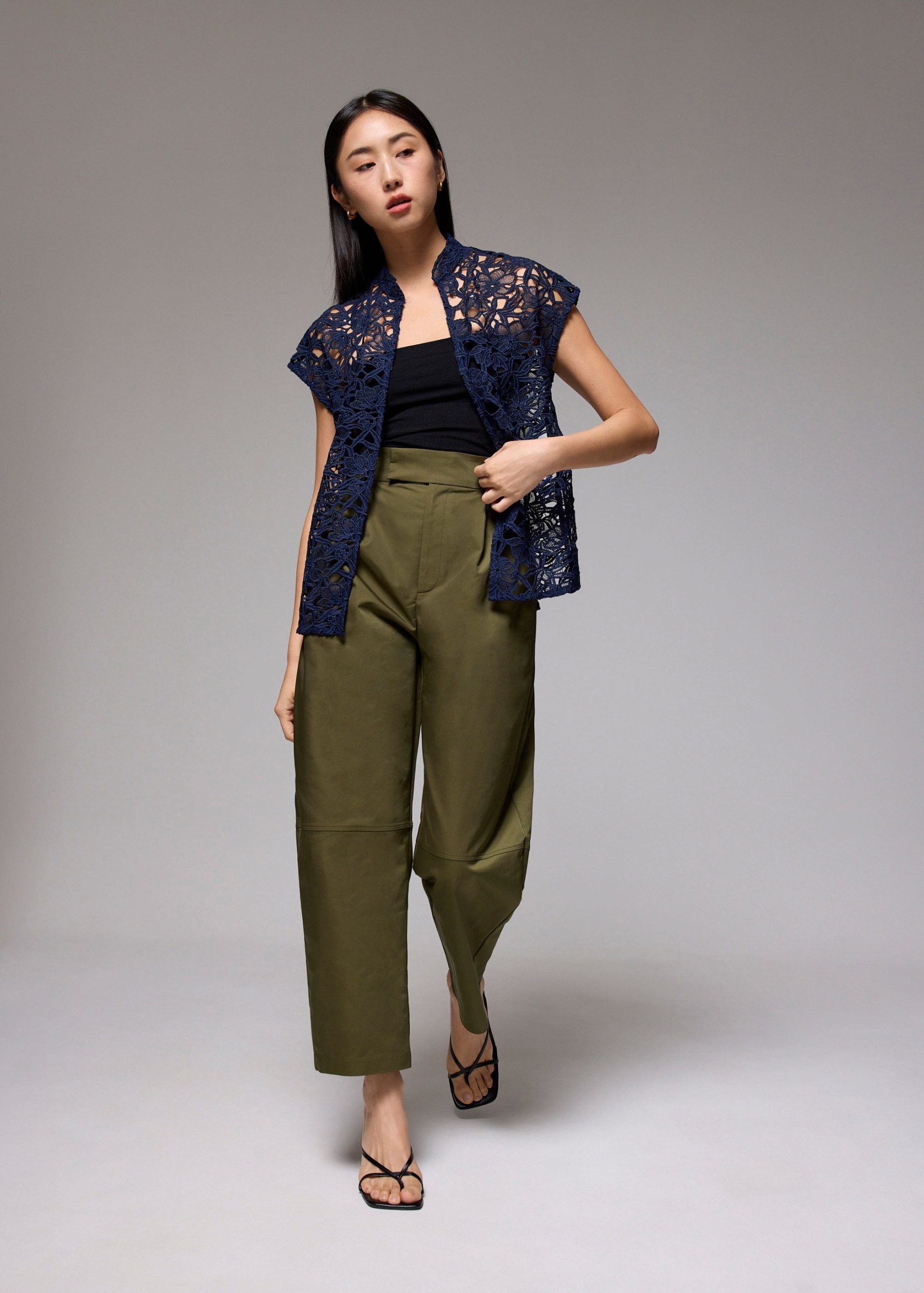High Waist Barrel Pants - Image 3