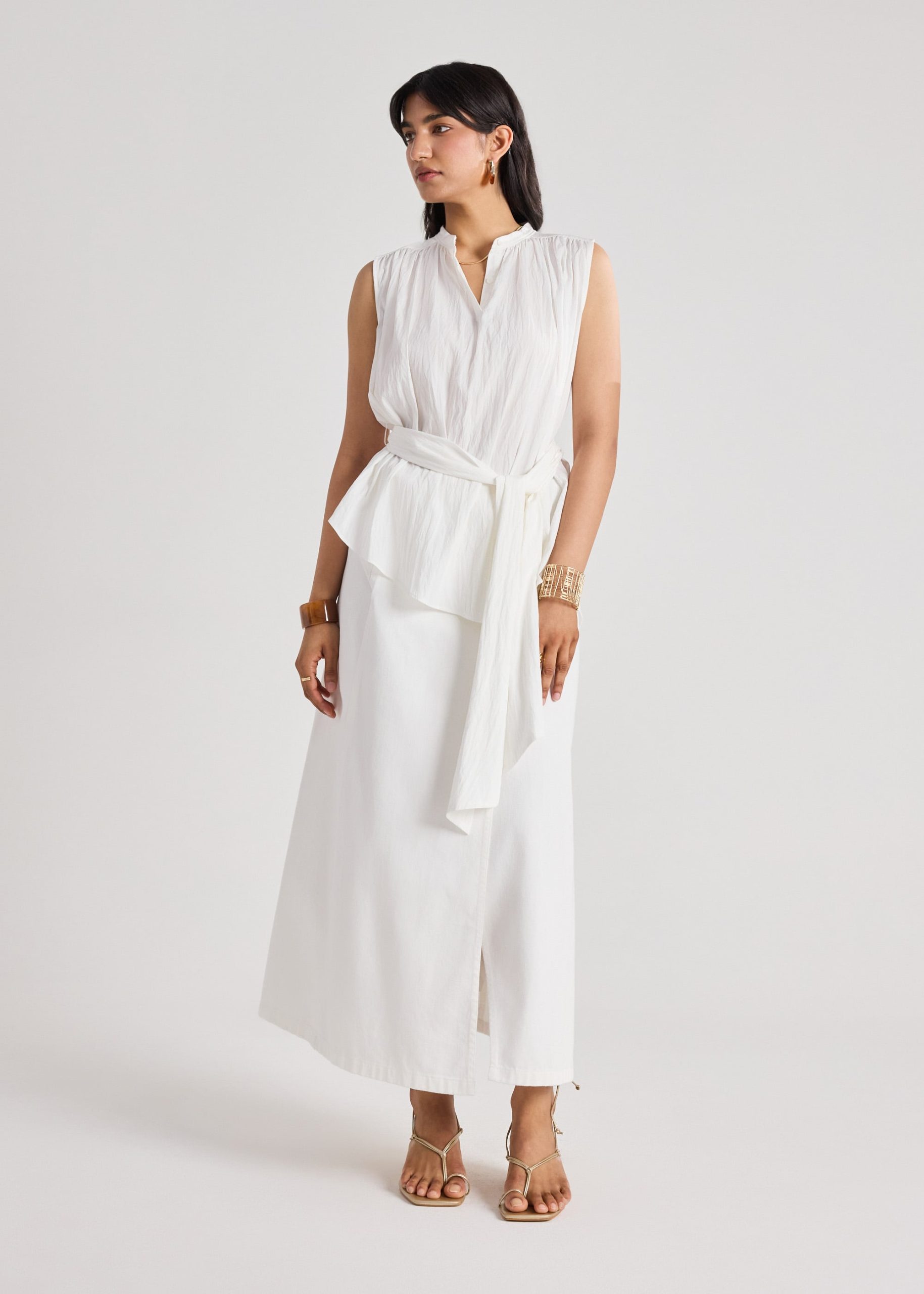 Sayaka Washed Cotton Shirt - Image 9