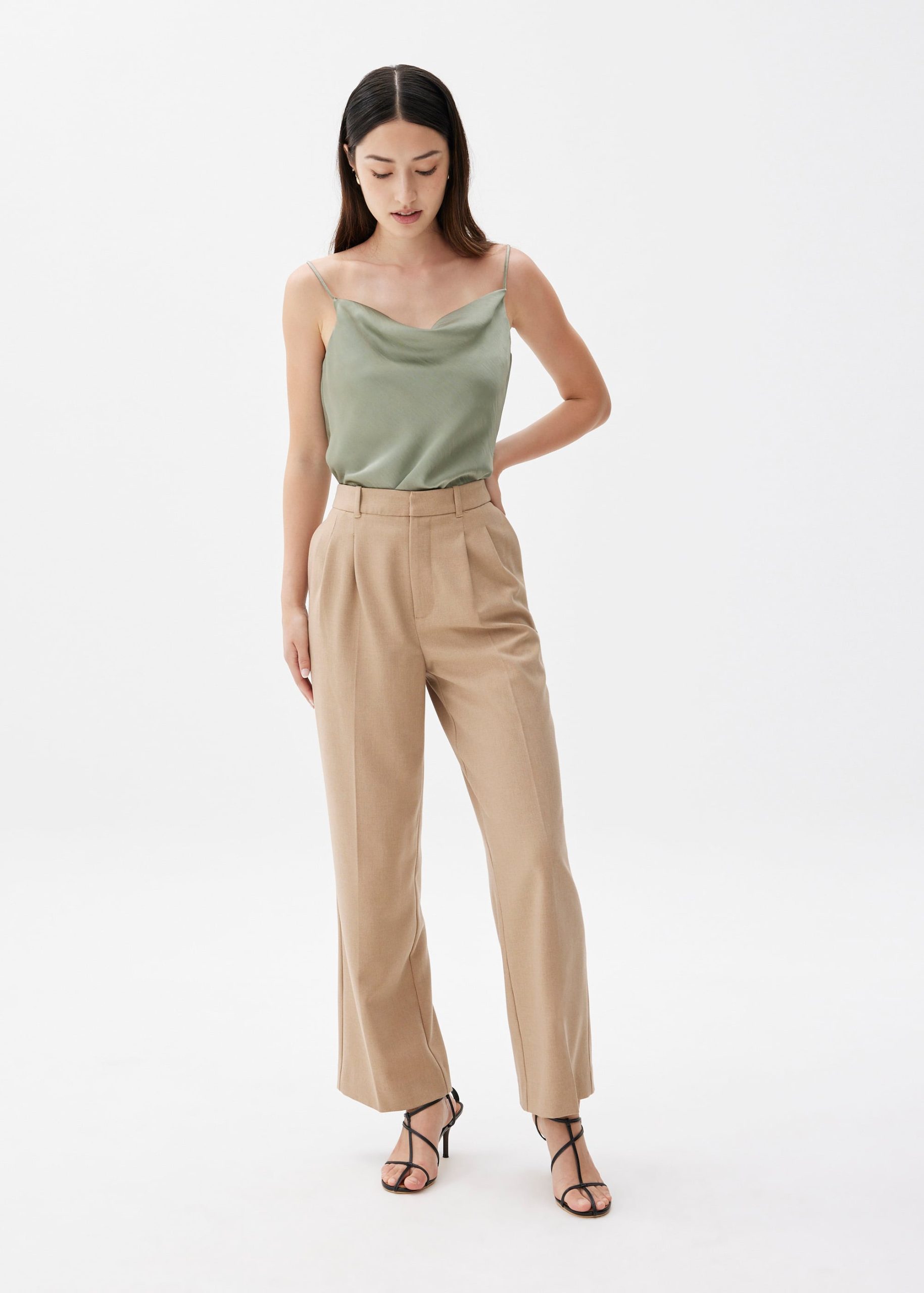 Sophia Cowl Neck Camisole Top - Image 26