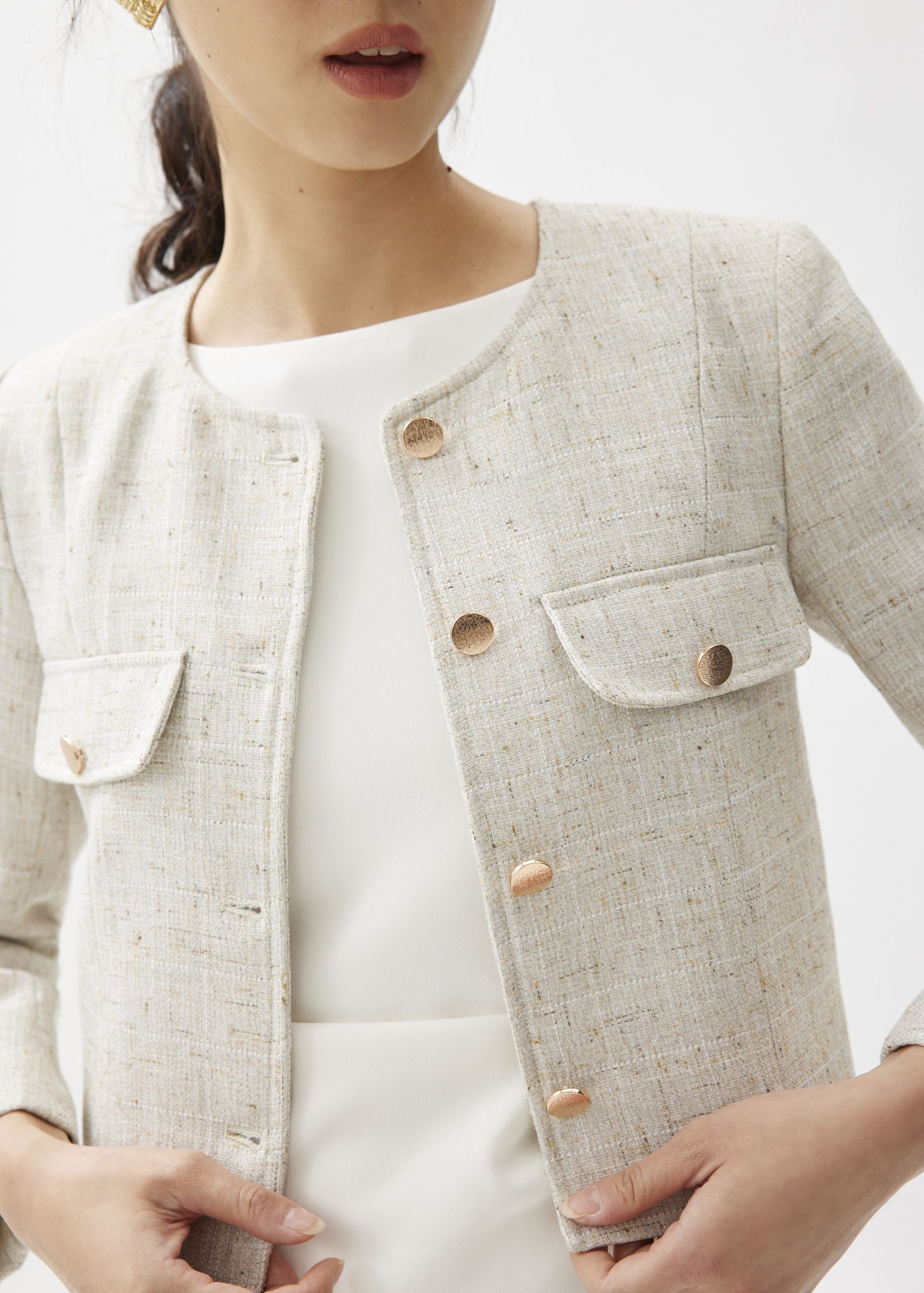 Arden Tweed Jacket - Image 8