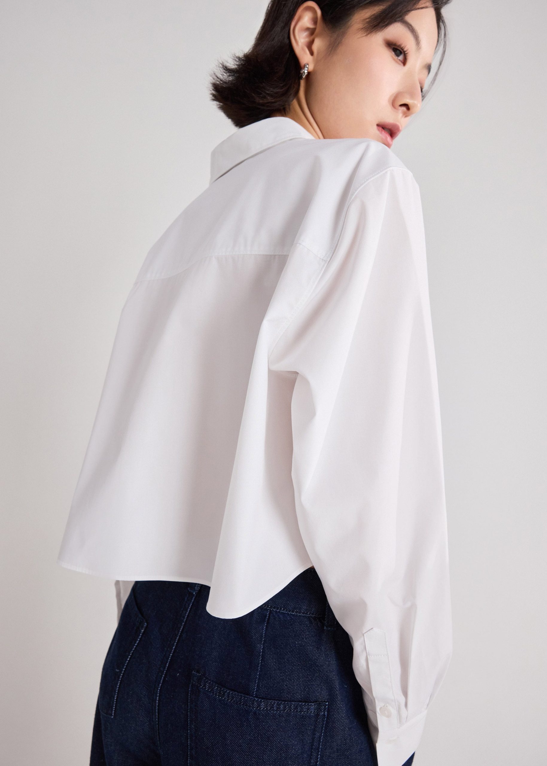 Riley RuchedReady® Crop Shirt - Image 14