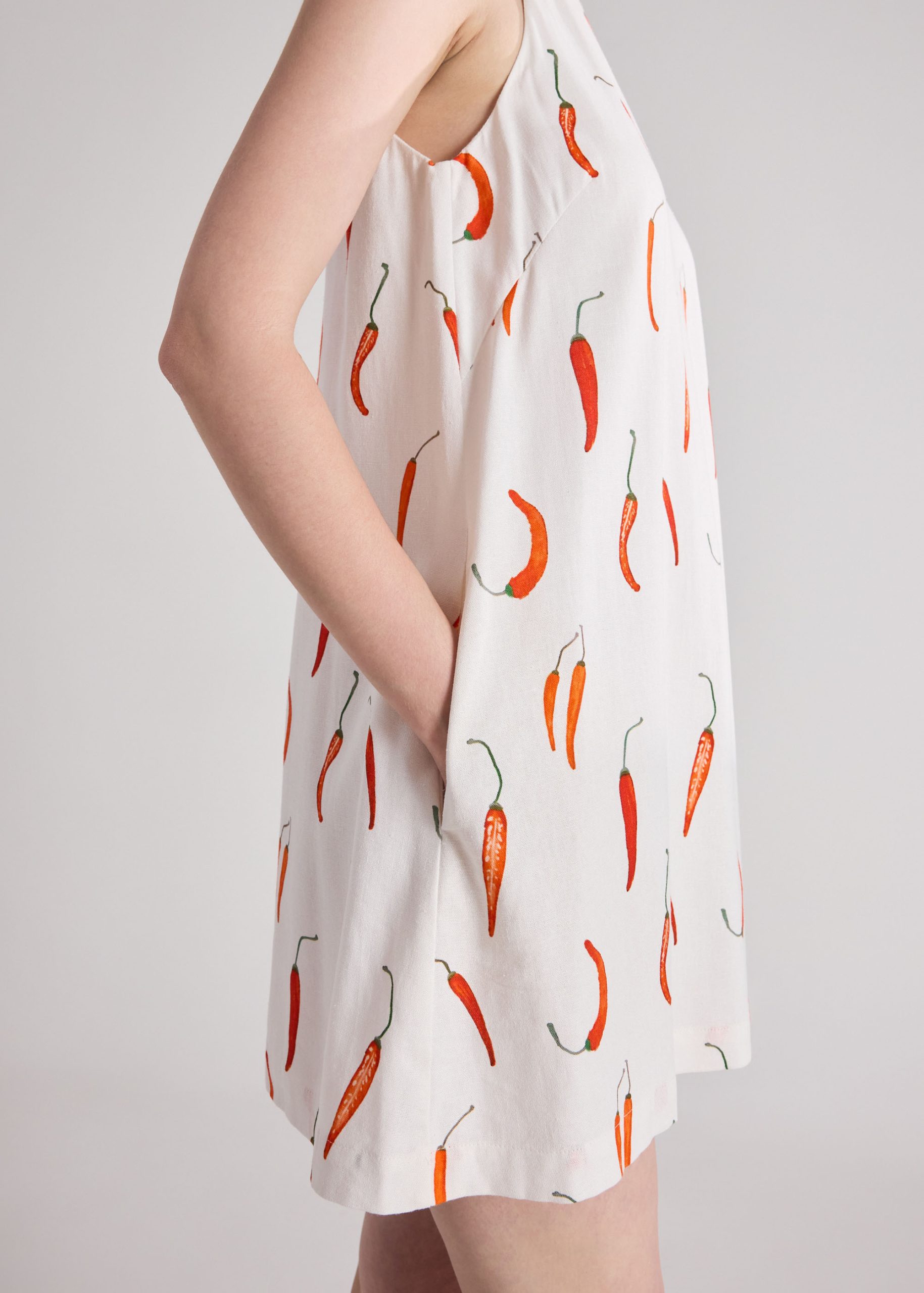 Round Neck Shift Dress - Image 5