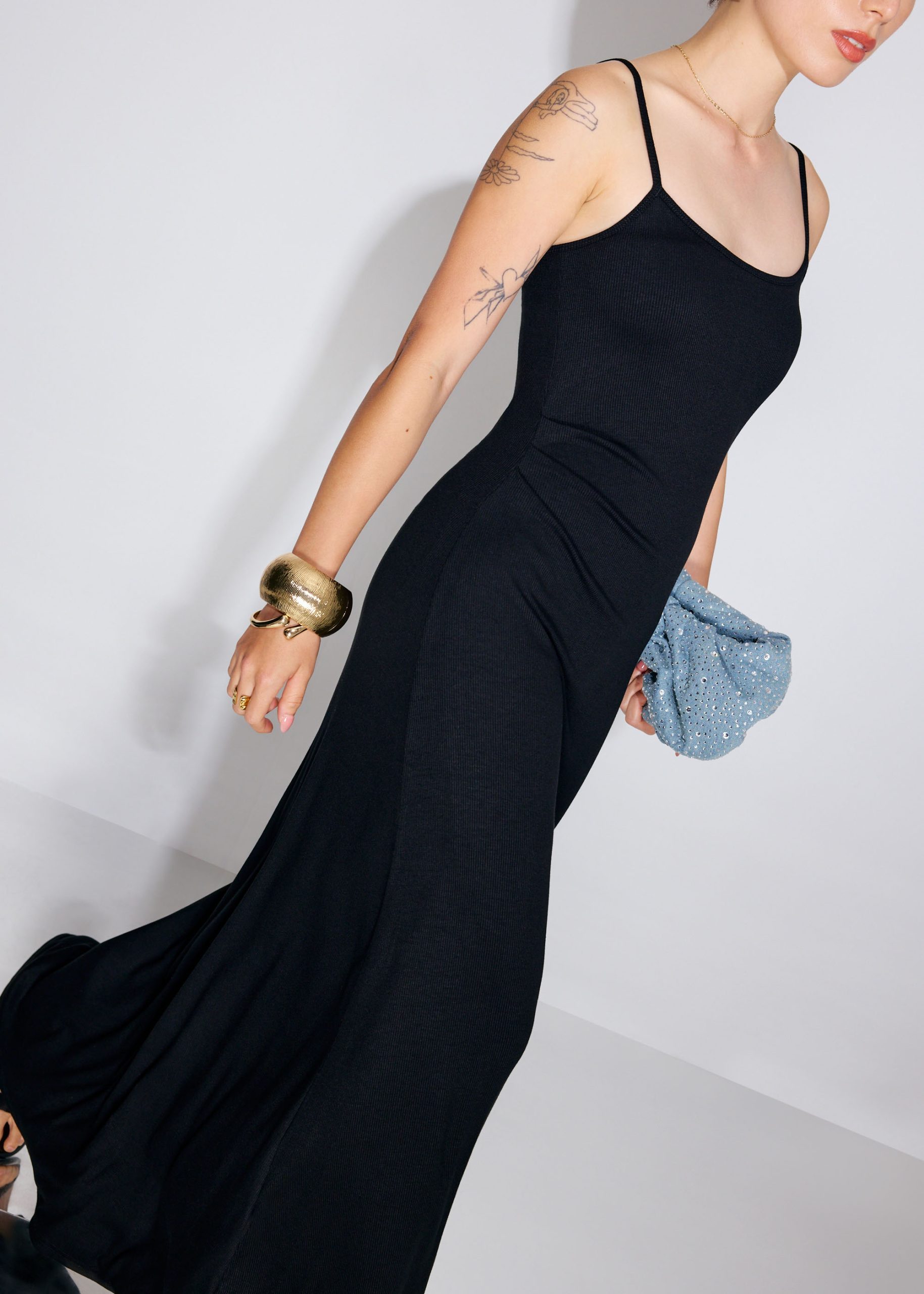 BraFree by LB Jersey Scoop Neck Shaper Maxi Dress - Image 2