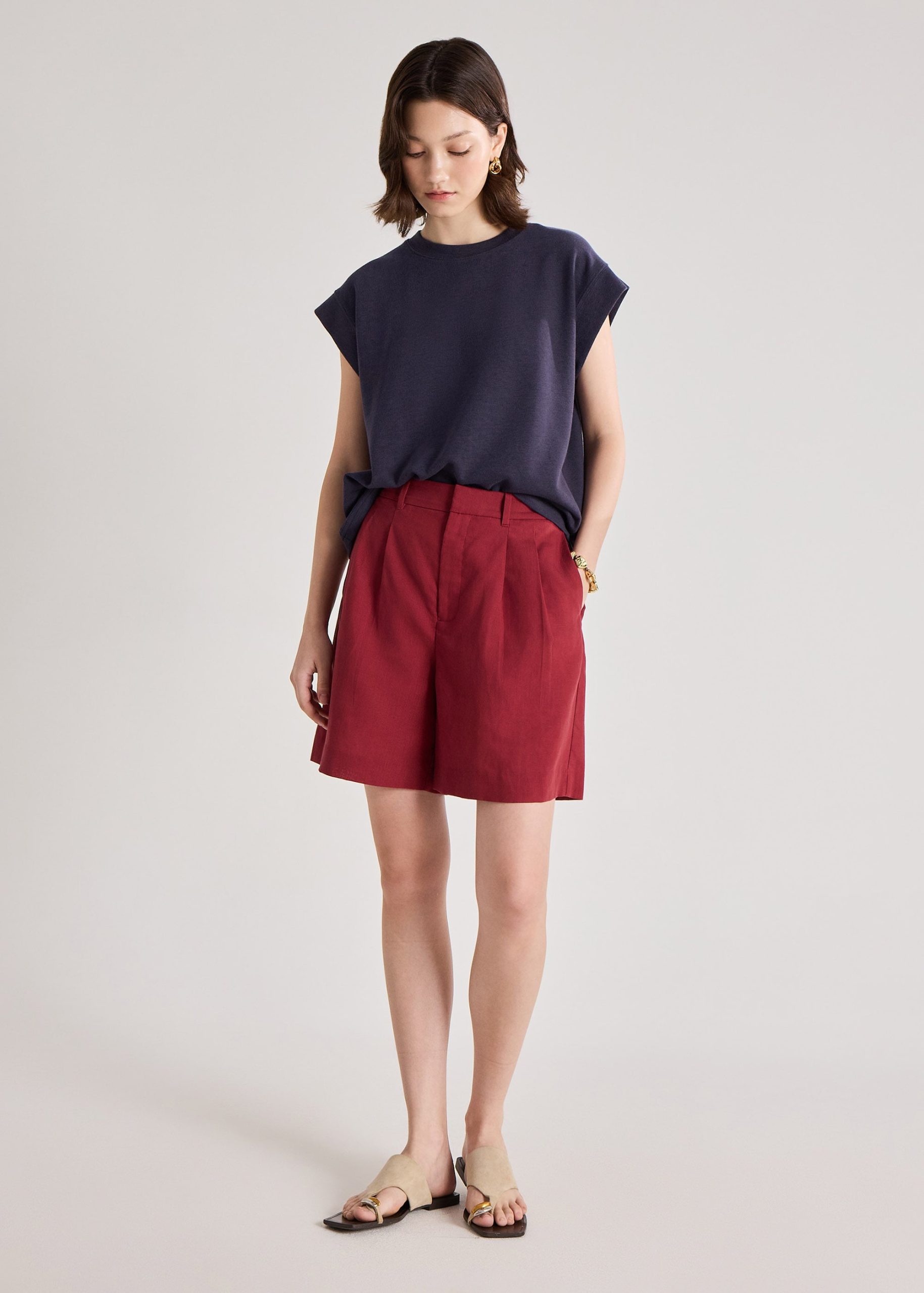 Lana Premium Linen Shorts