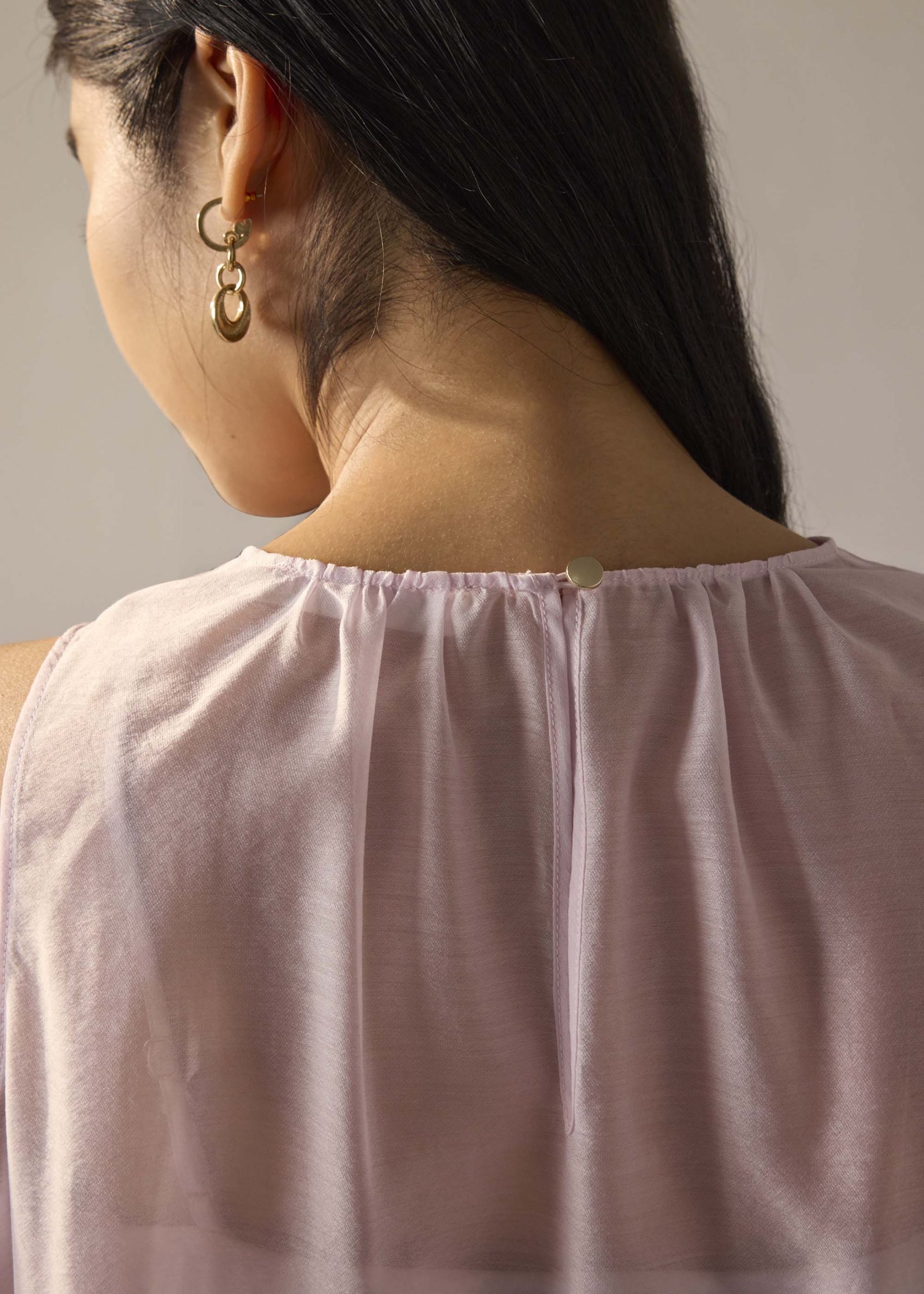 Mirei Organza Column Dress - Image 15