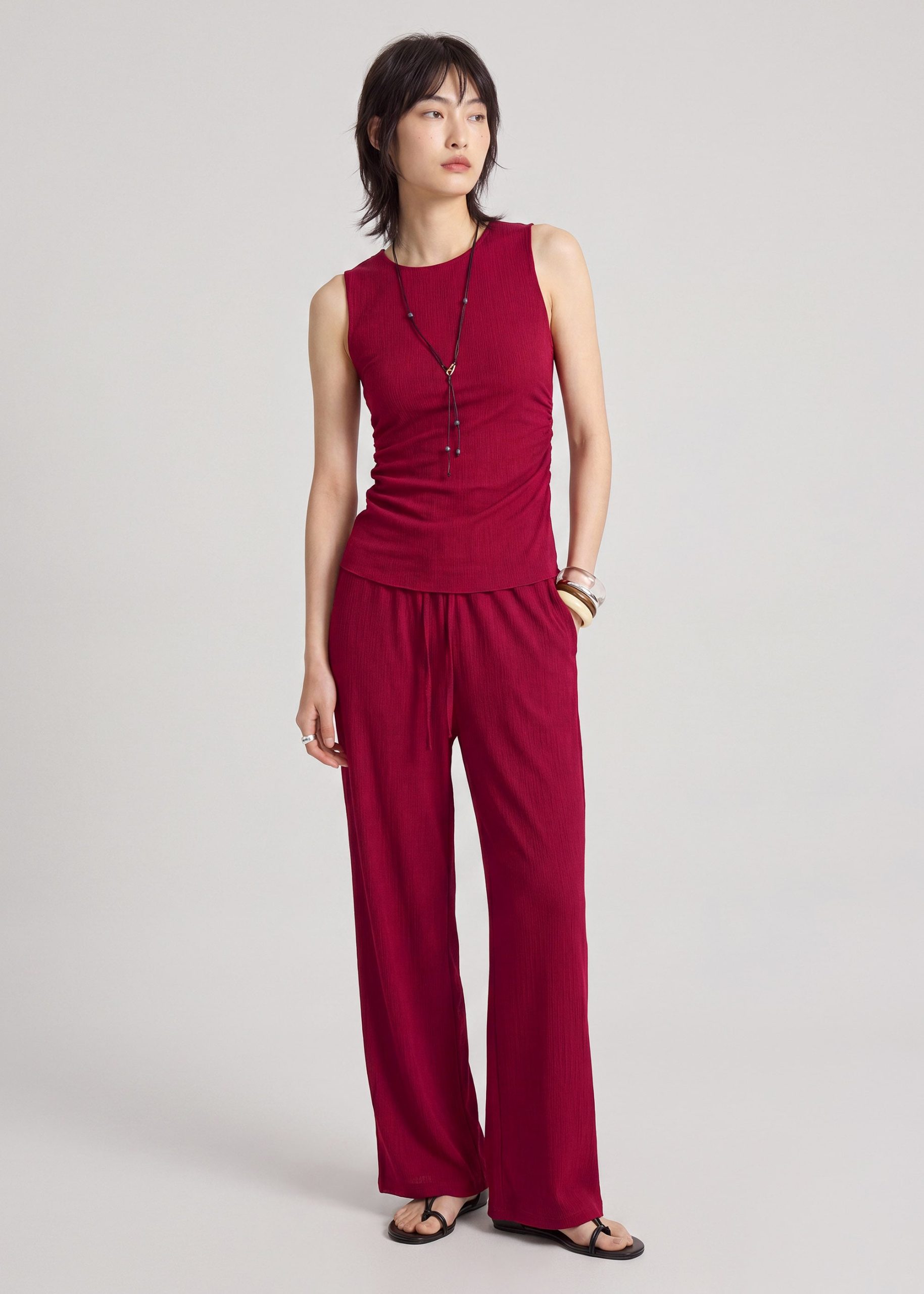 Crinkled Jersey Pants - Image 9