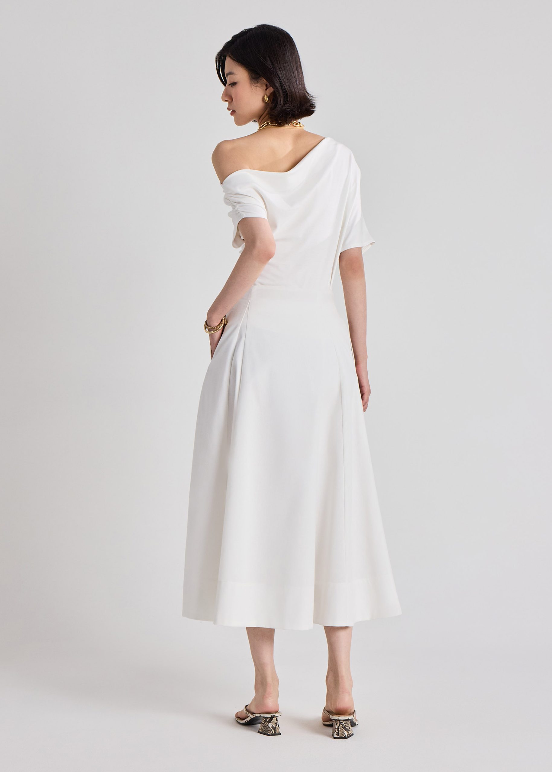 Sandra Flare Midaxi Skirt - Image 4