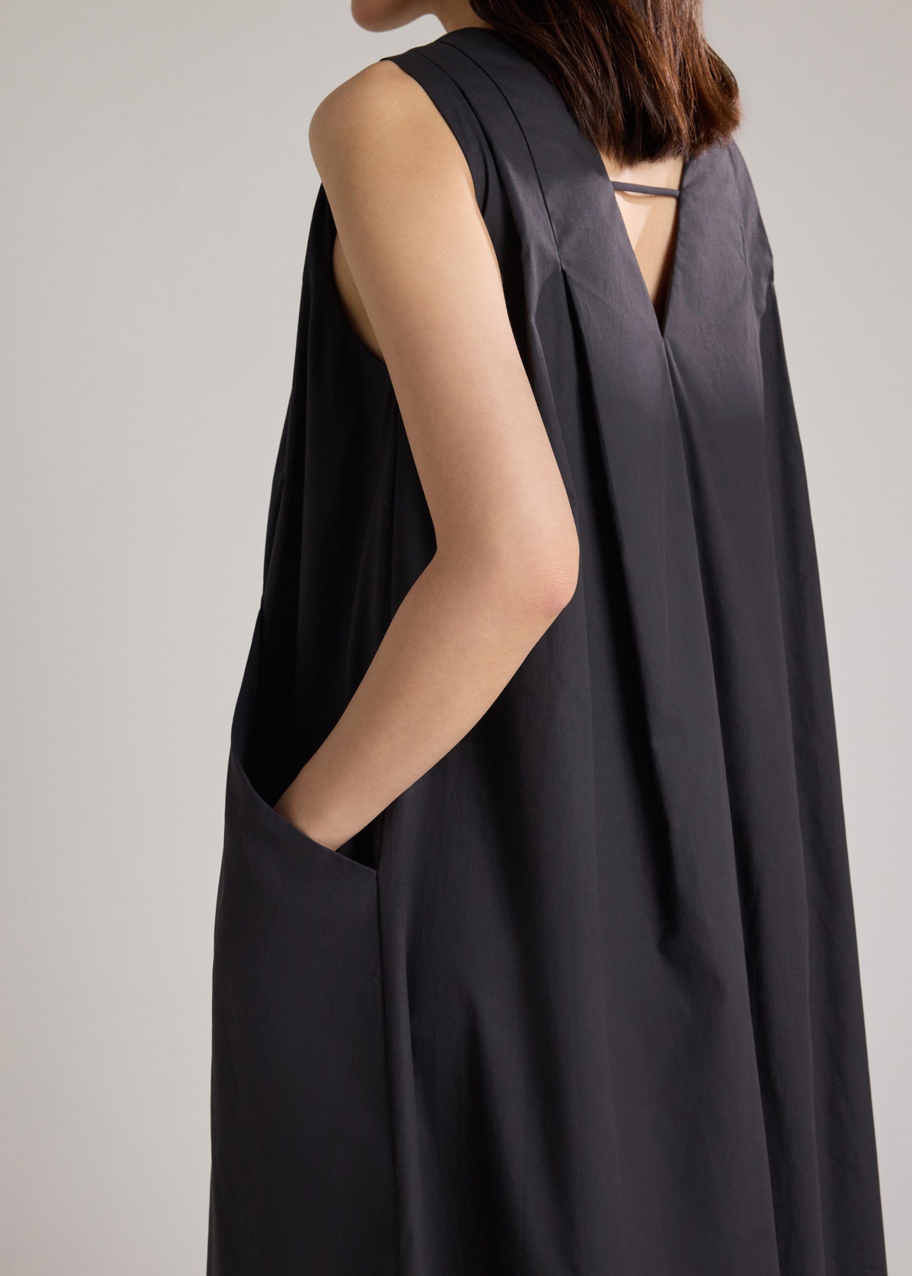 Cotton Trapeze Dress - Image 13