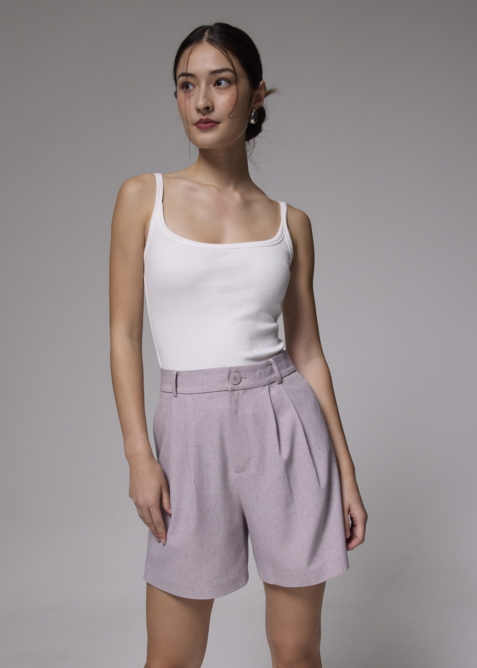 High Waist A-line Shorts - Image 12