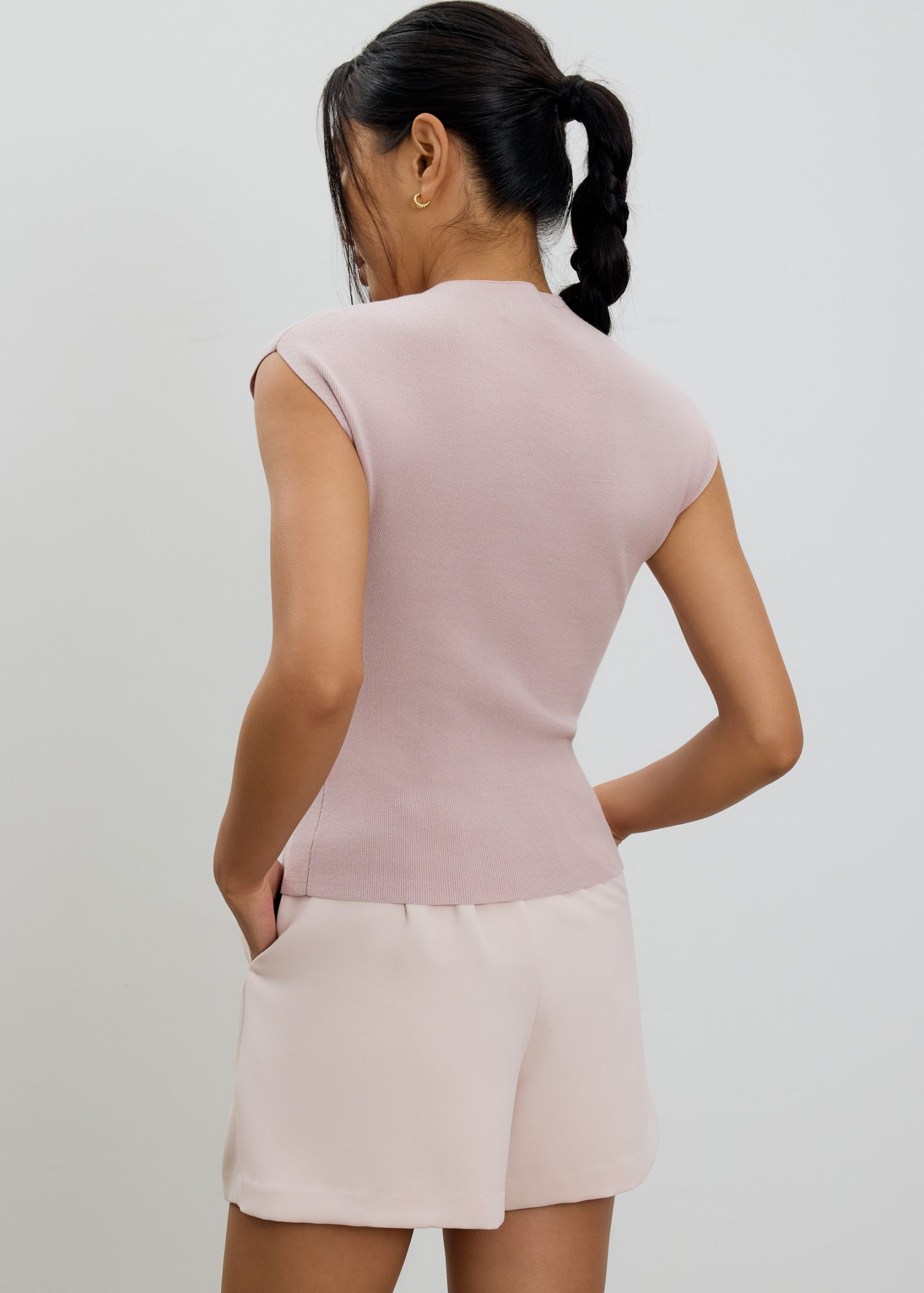 Huan Knit Mock Neck Top - Image 11