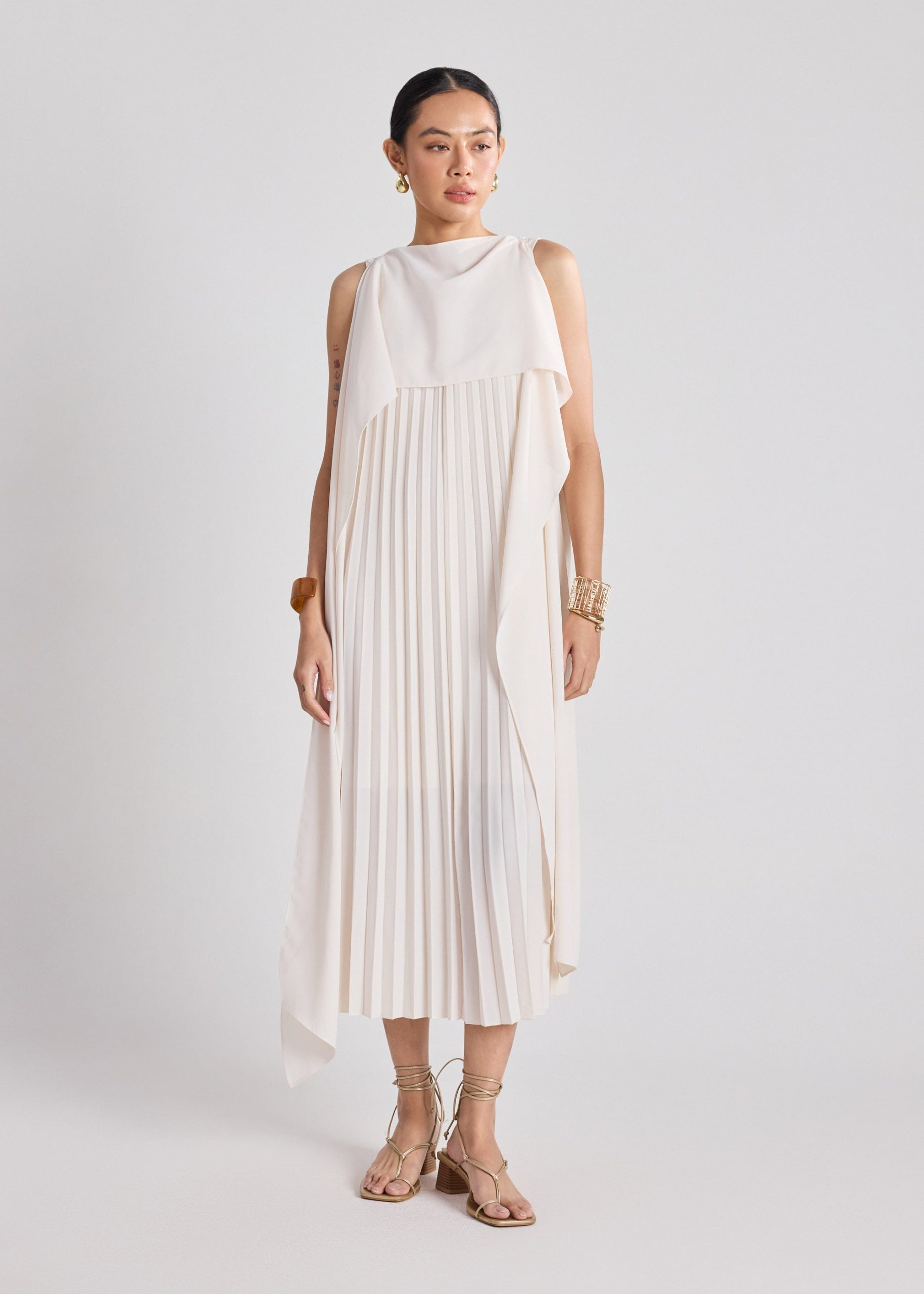 Muri Multi-way Pleated Dress - Image 16