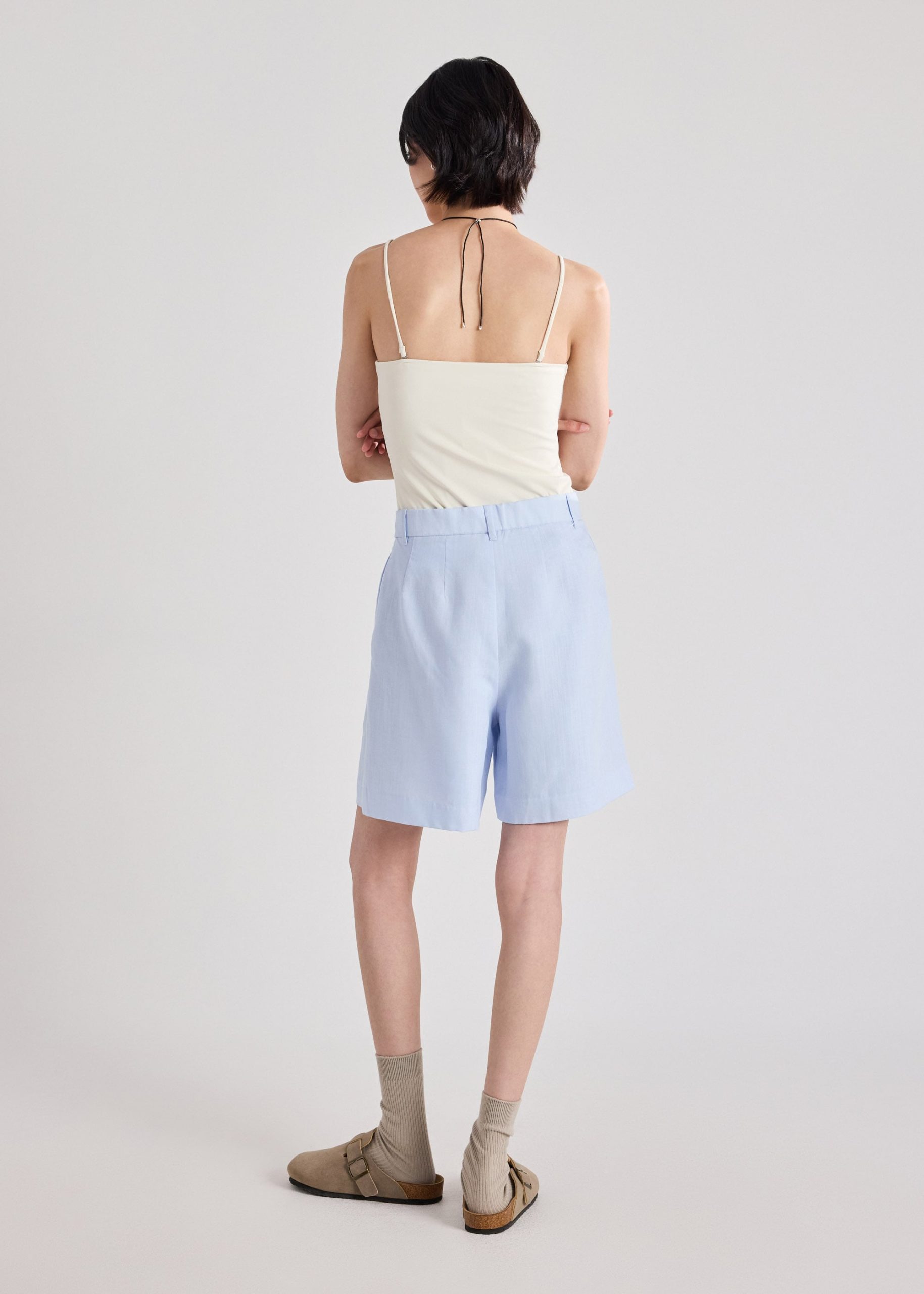 Lana Premium Linen Shorts - Image 20