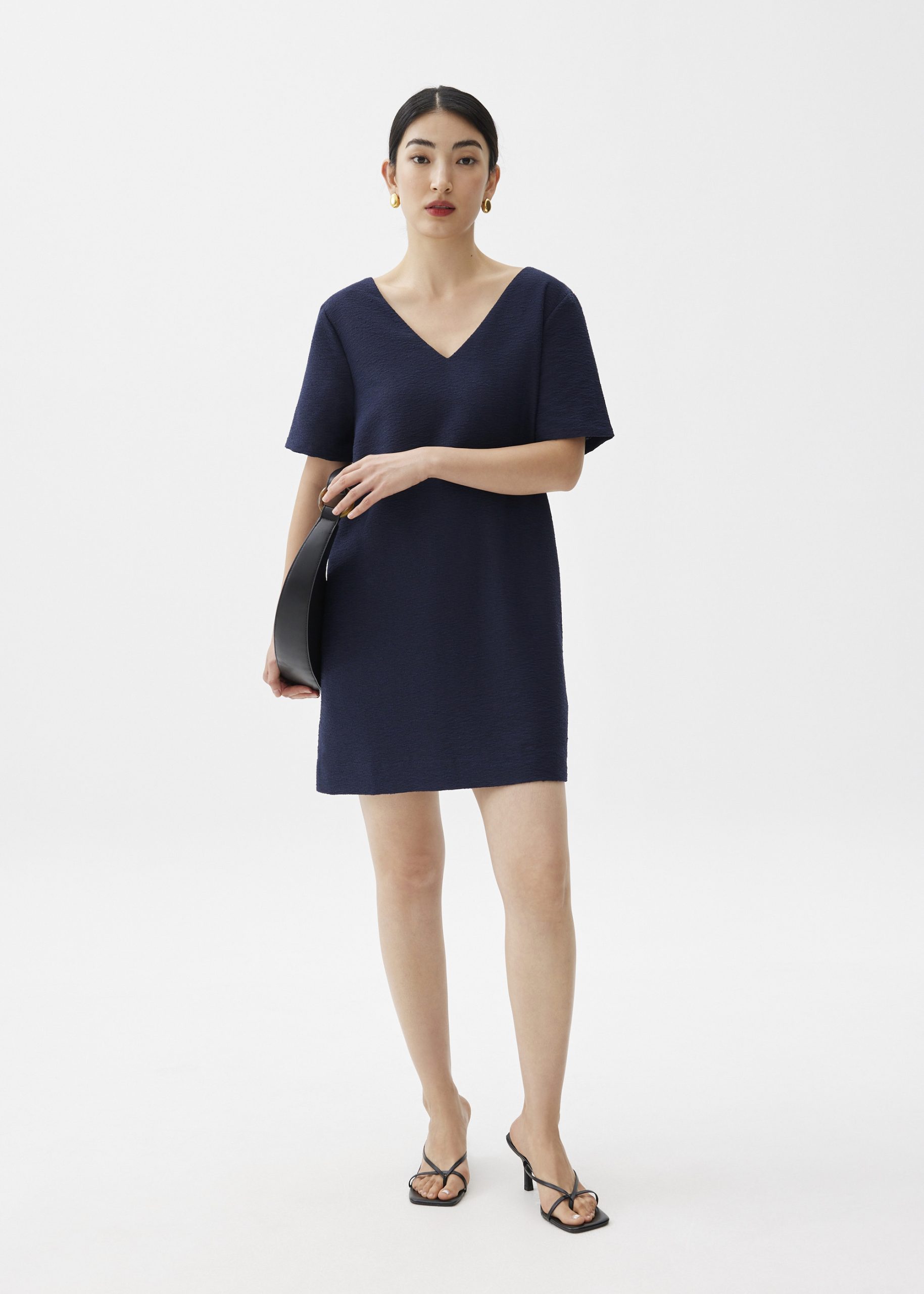 Tweed Shift Mini Dress - Image 8