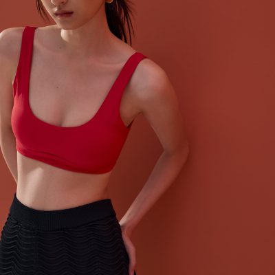 BraFree by LB Jersey Scoop Neck Bra Top