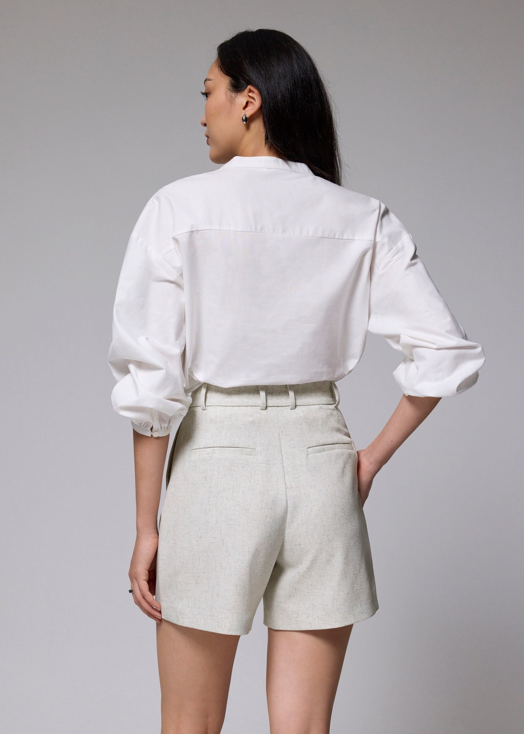 High Waist A-line Shorts - Image 6