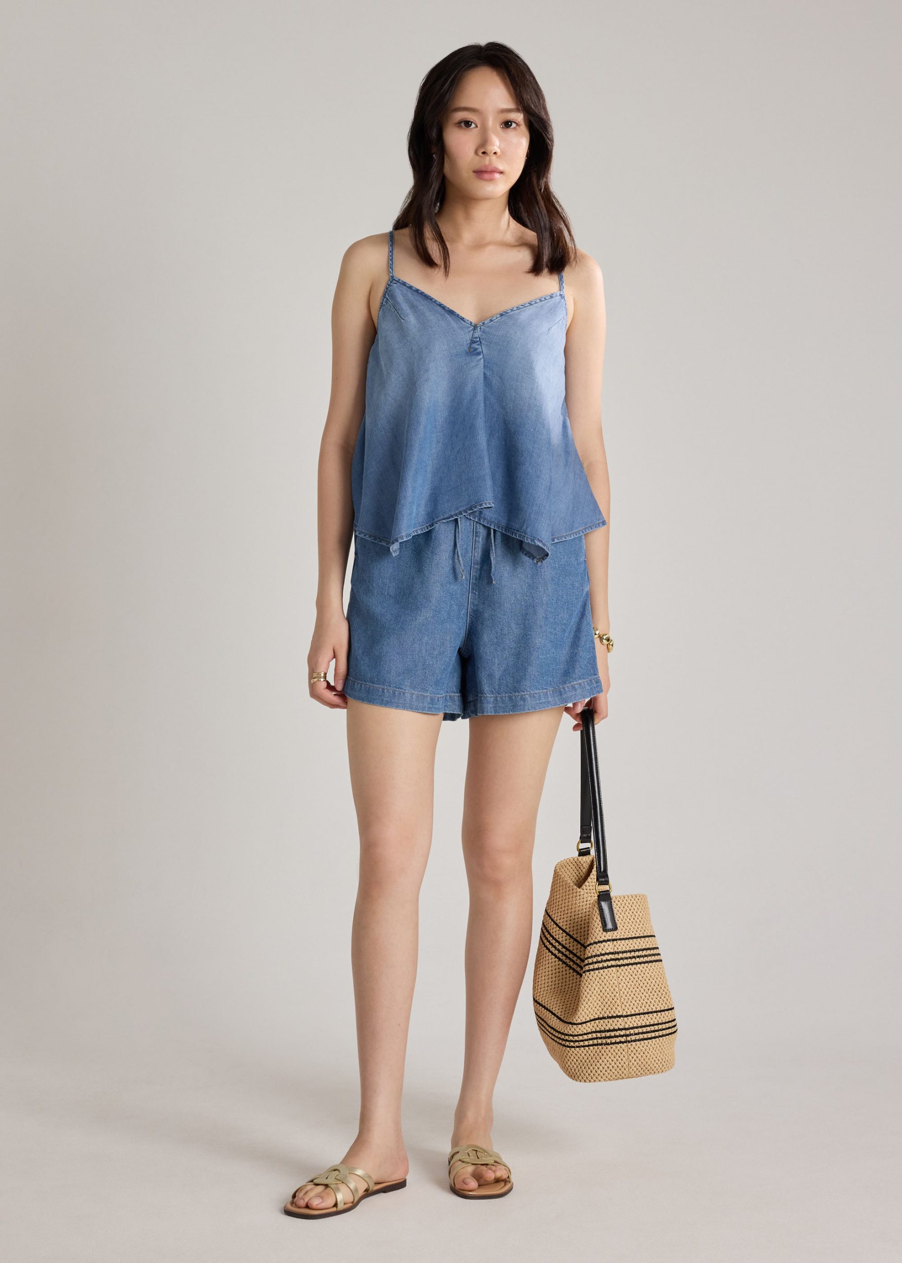 Chambray Relaxed Camisole - Image 2