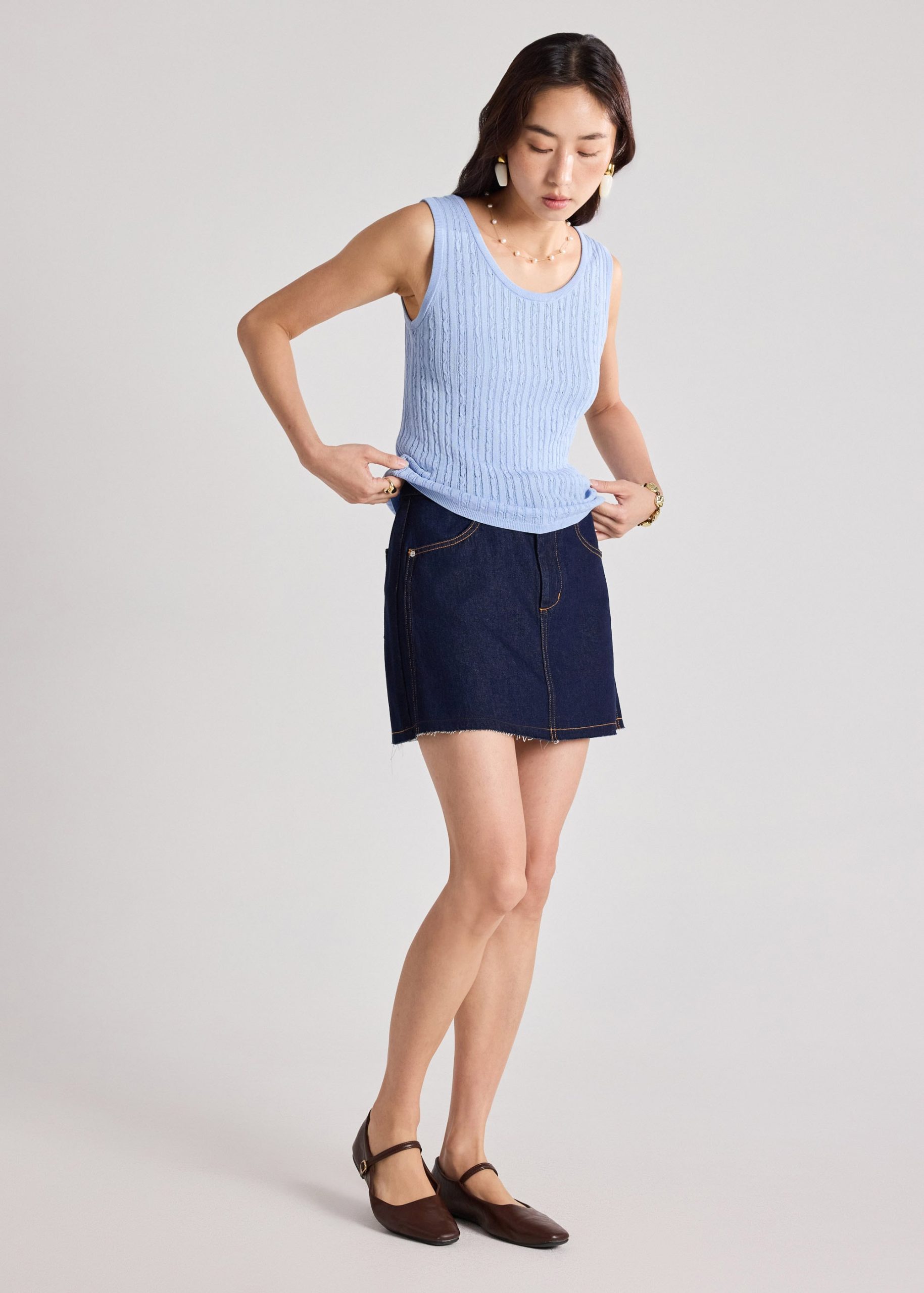 Cable Knit Tank