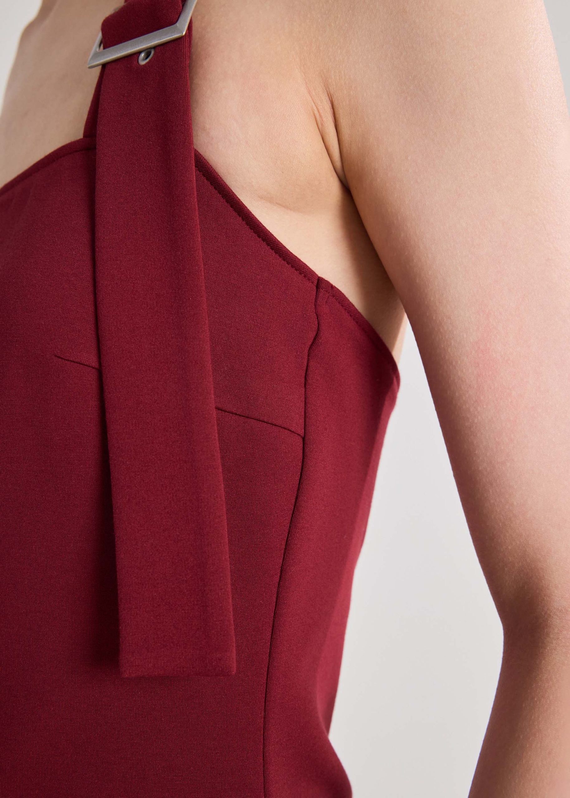 Jersey Buckle Strap Top - Image 11