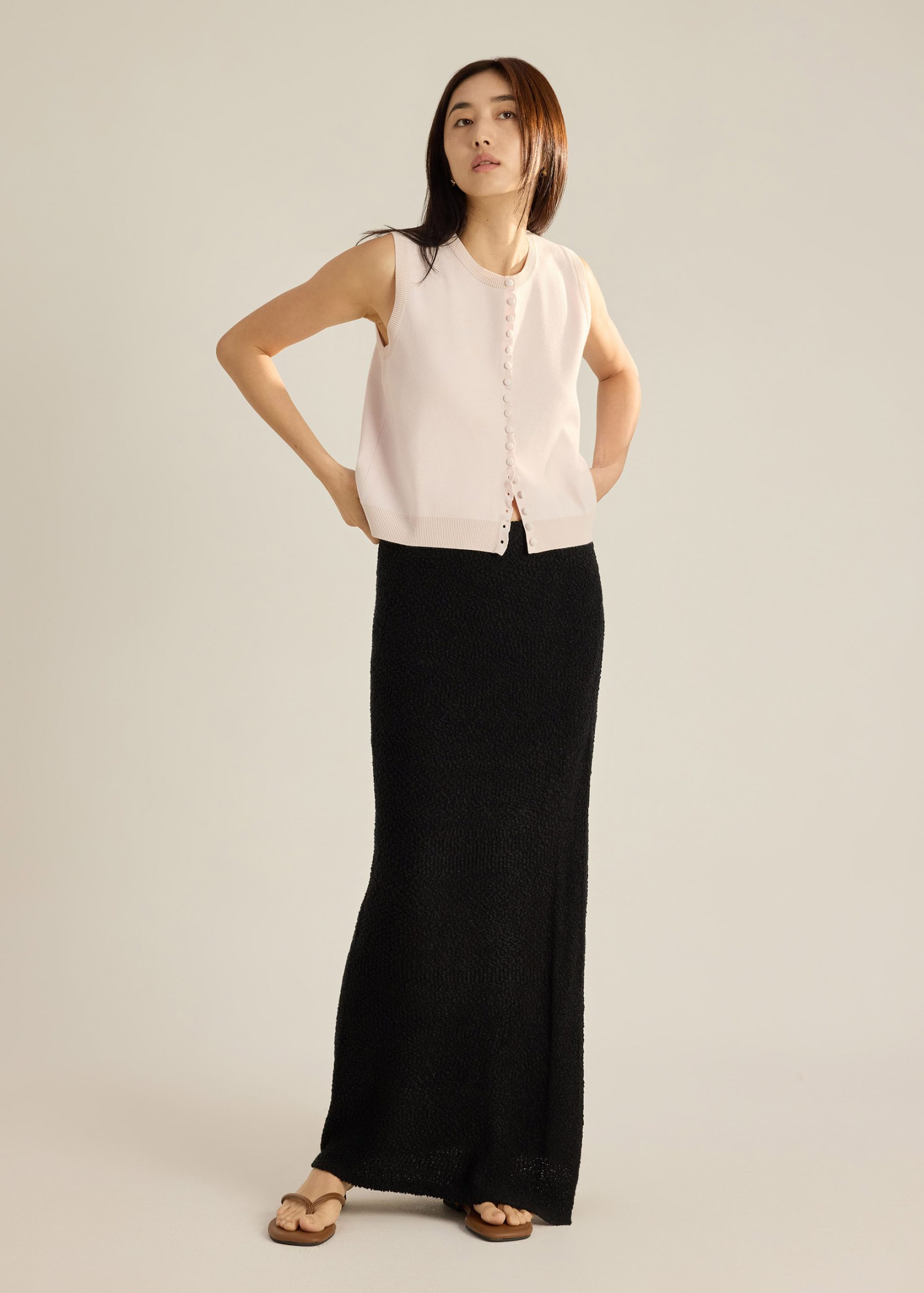 Anjali Scallop Edge Knit Top - Image 19