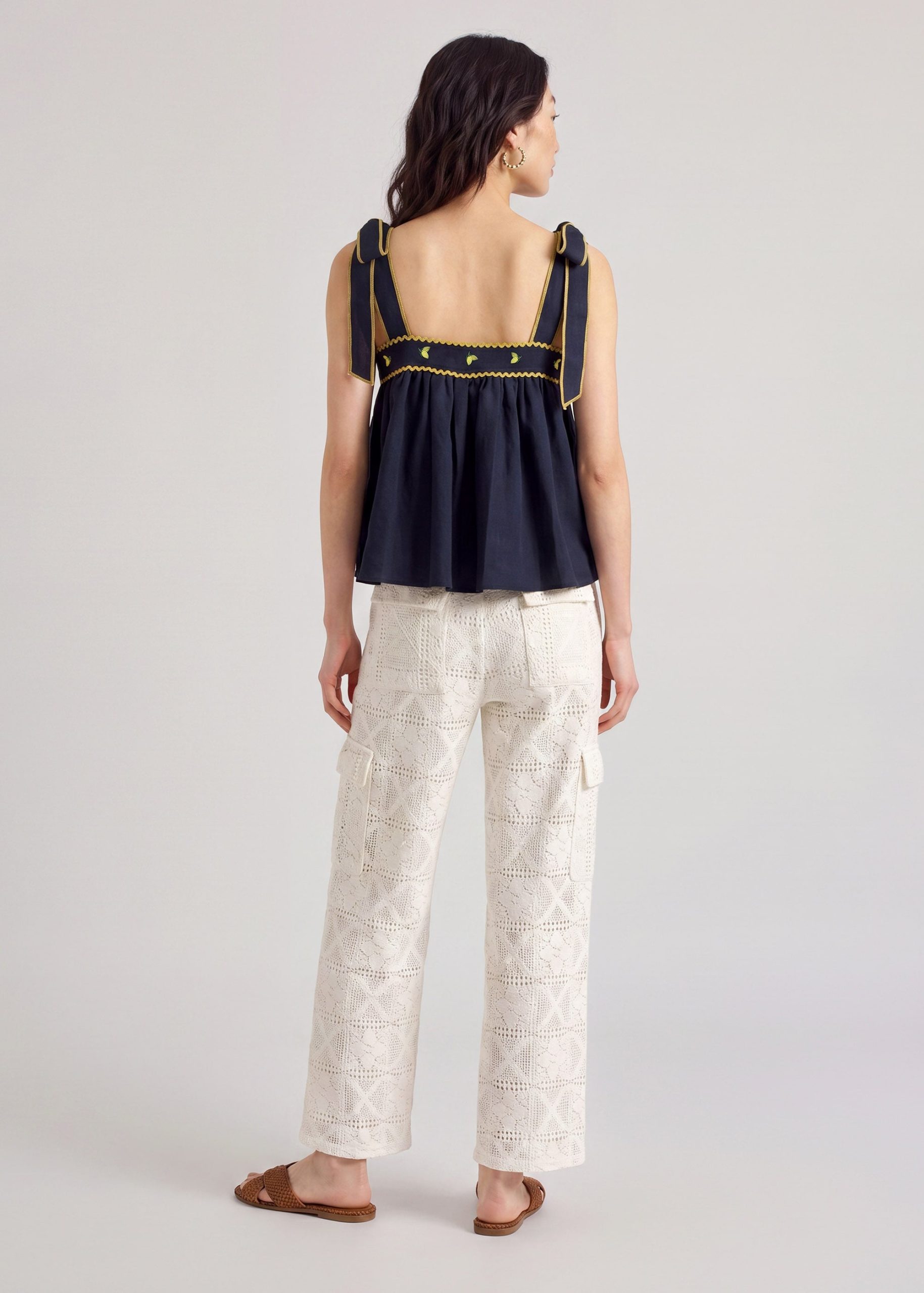 Embroidered Babydoll Top - Image 10