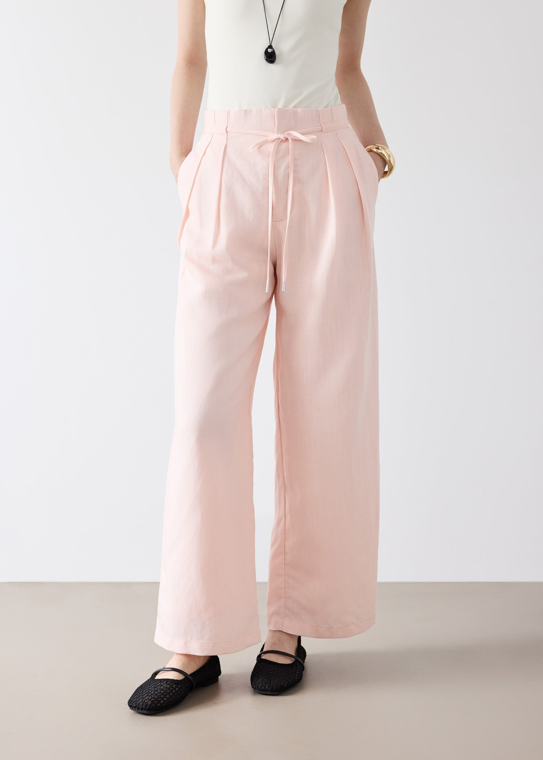 Nora Leggy??Premium Linen Pants - Image 3